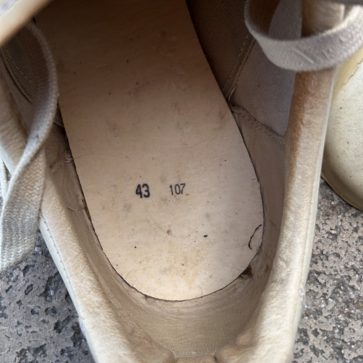 Maison Margiela GAT Paint Splatter White - EU43 / US9.5 / UK8.5