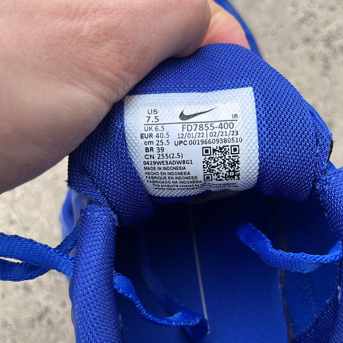 TN A Cold Wall Blue - EU40.5 / US7.5 / UK6.5