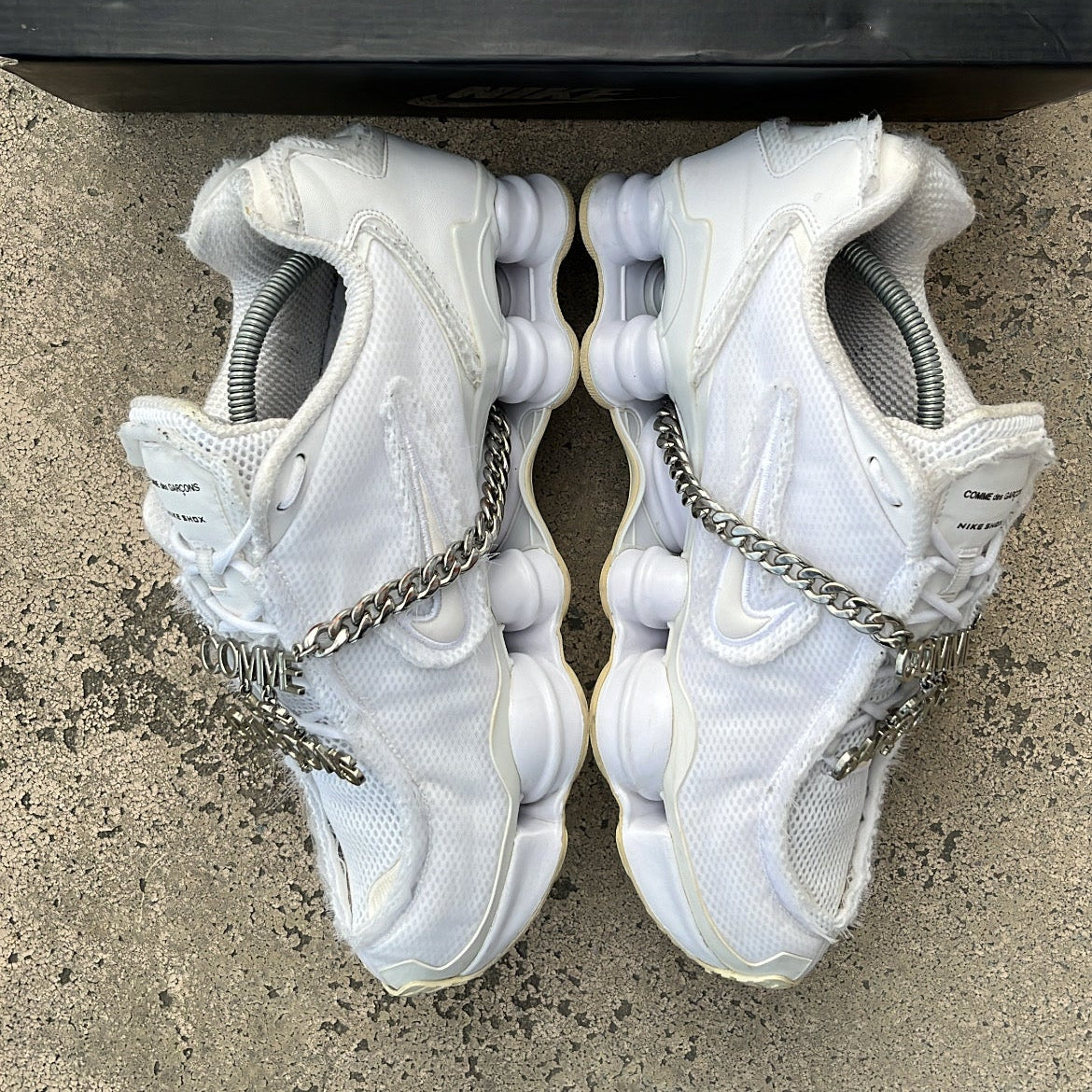 Shox CDG White - EU44.5 / US10.5 / UK9.5