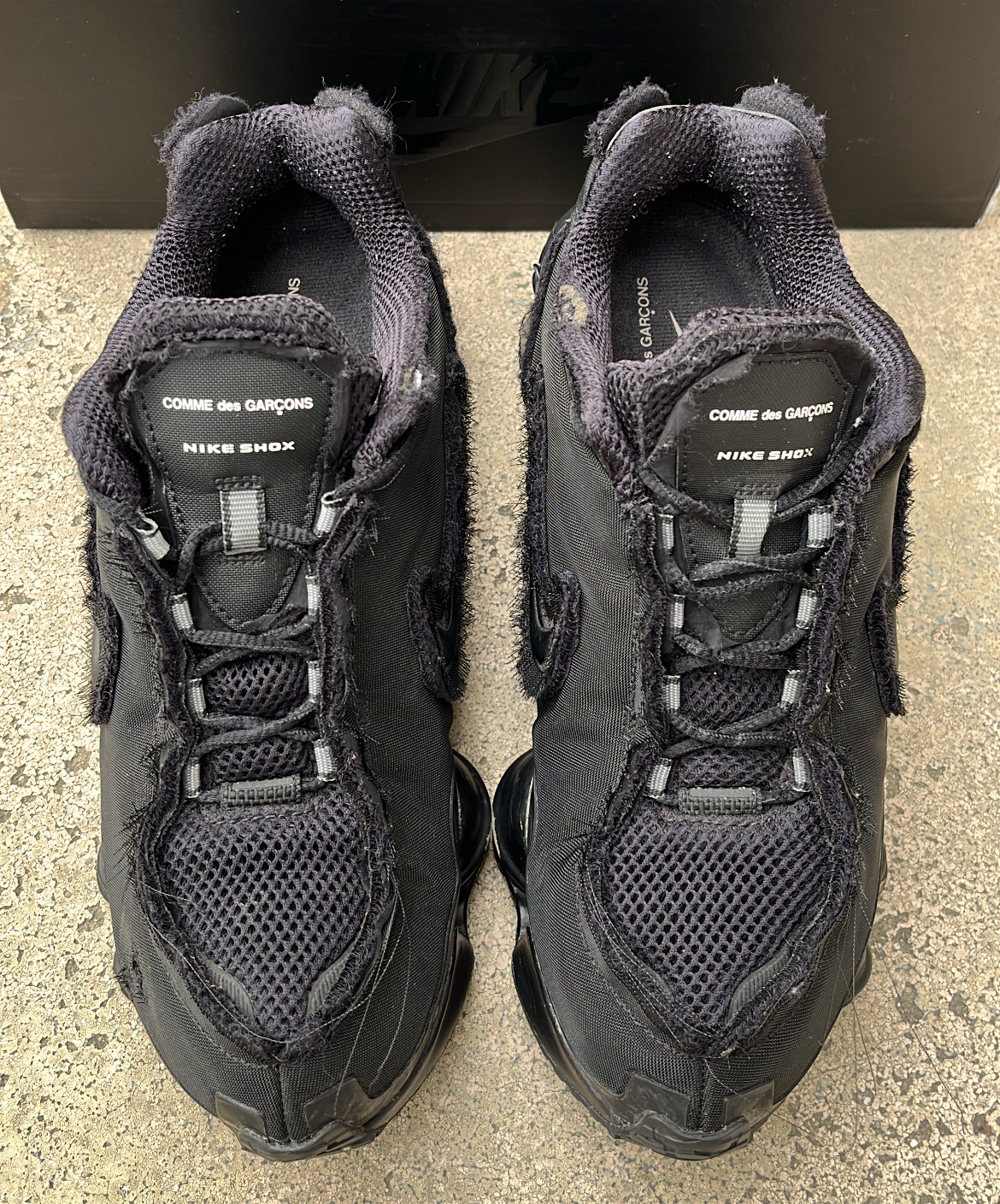 Shox CDG Black - EU40.5 / US7.5 / UK6.5