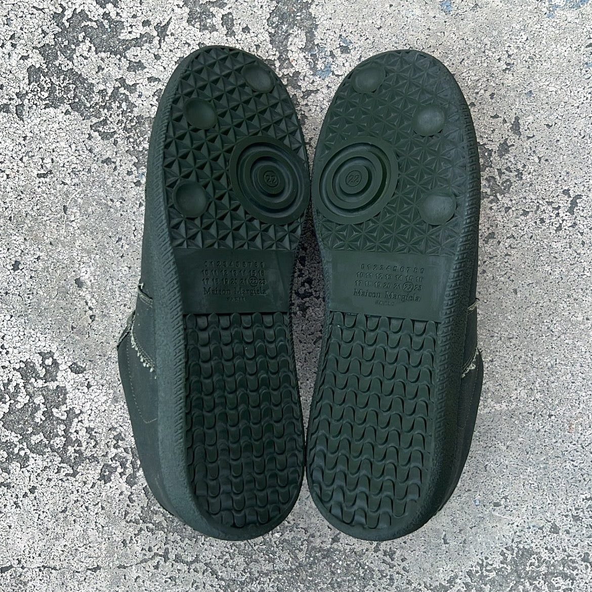 Maison Margiela GAT Distressed Canvas Green - EU42 / US8.5 / UK7.5