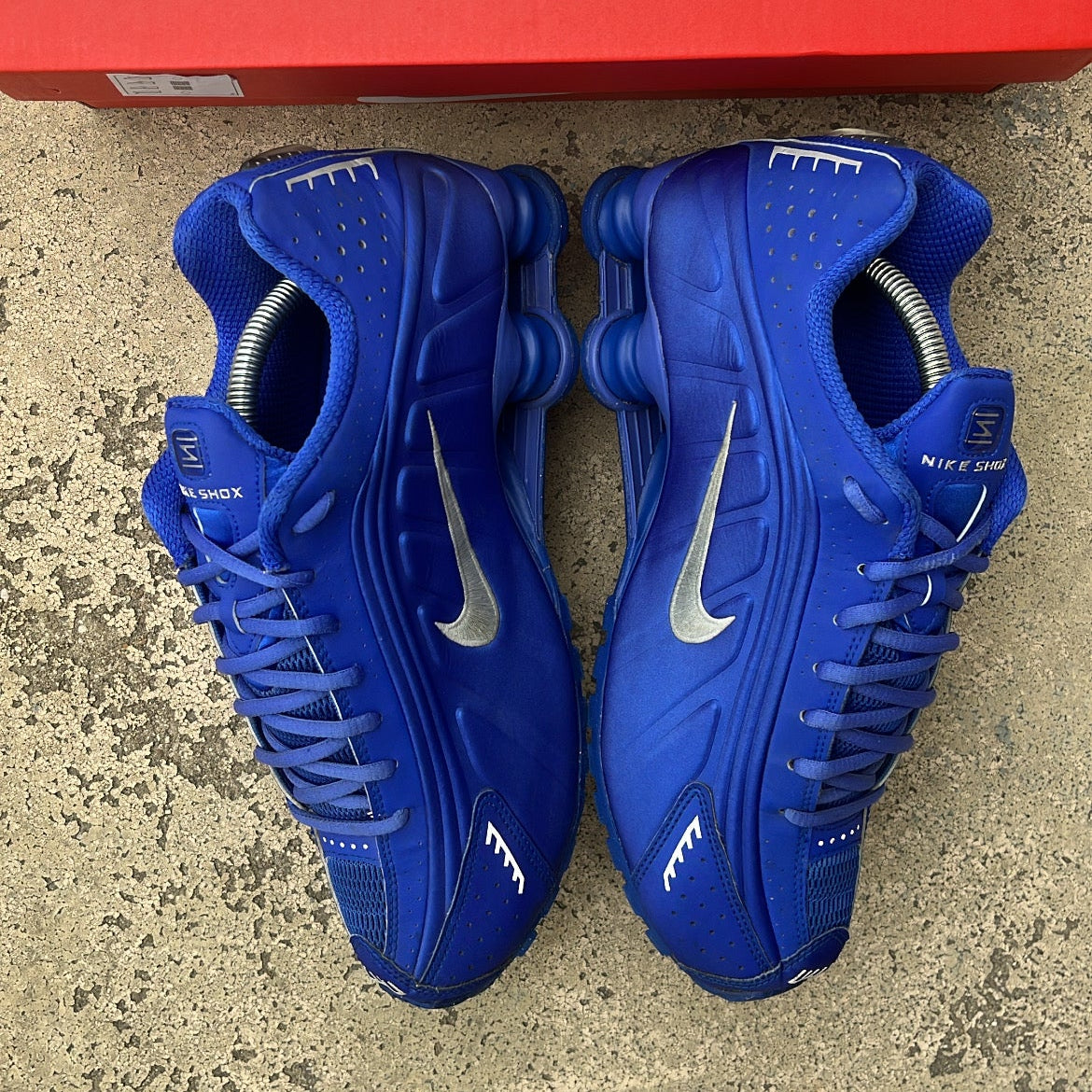 Shox R4 Racer Blue - EU42.5 / US9 / UK8