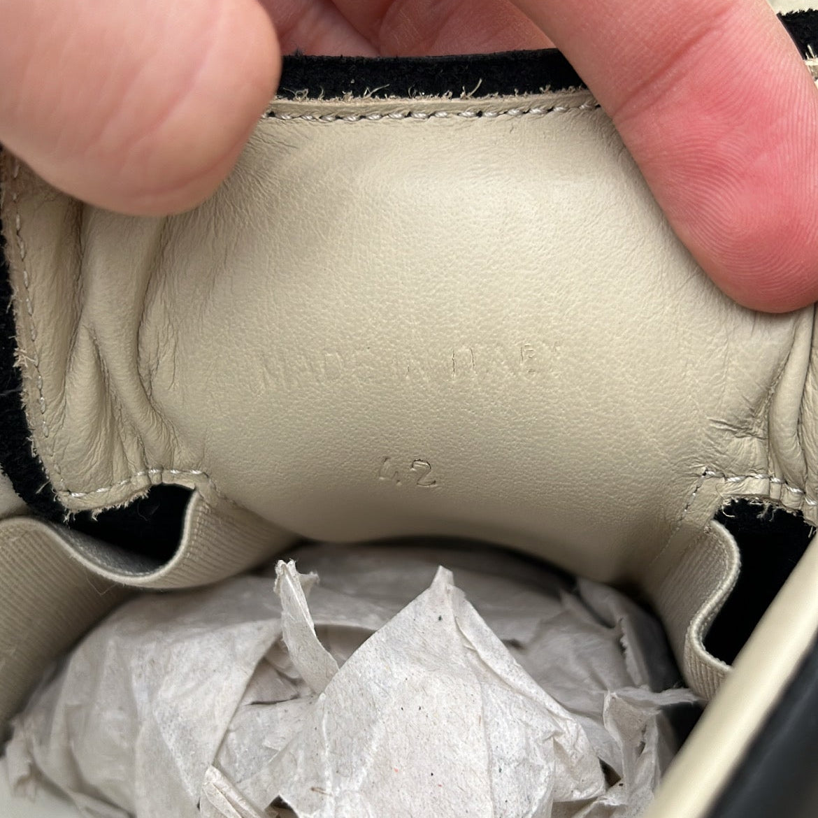 Maison Margiela GAT Black Gum - EU42 / US8.5 / UK7.5