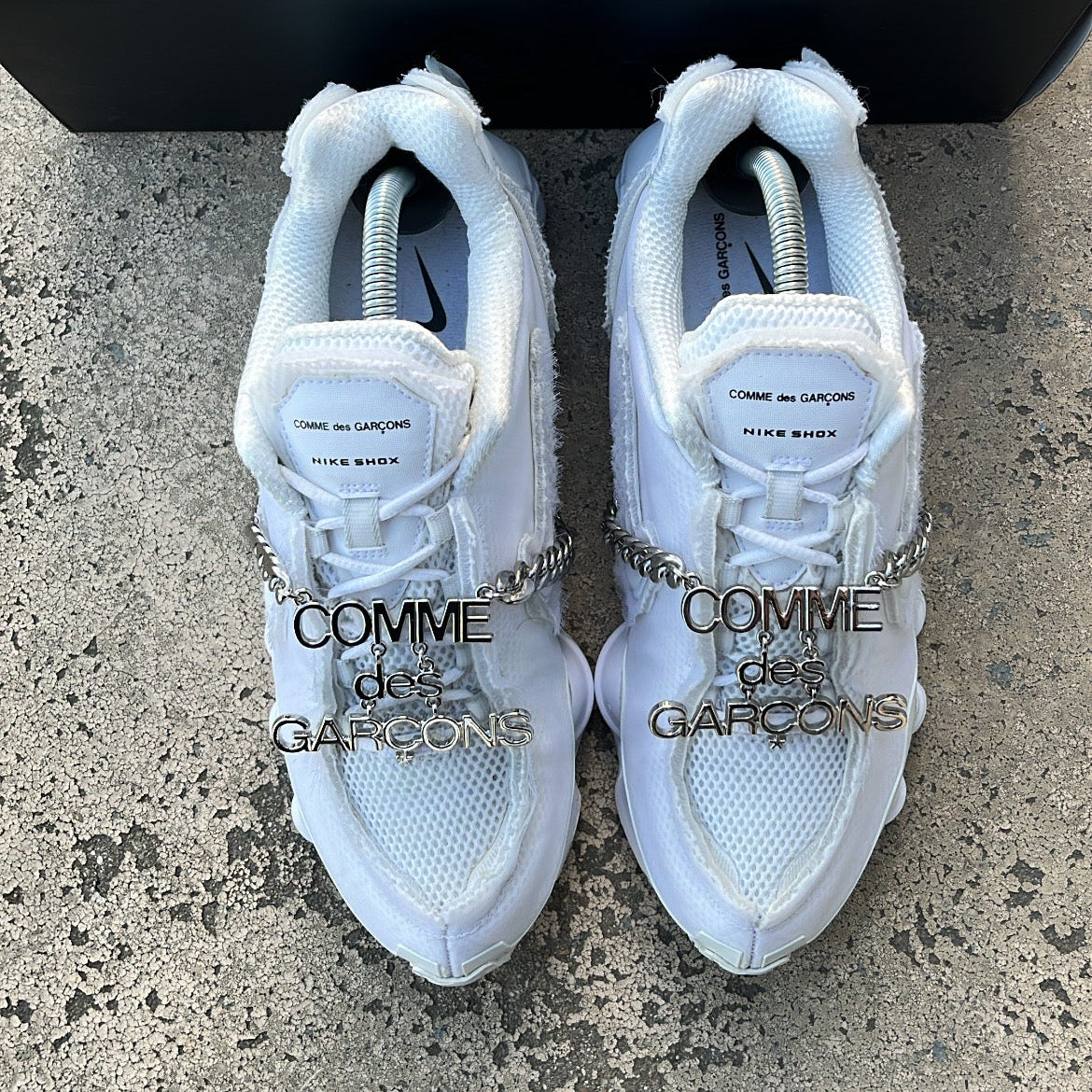 Shox CDG White - EU40.5 / US7.5 / UK6.5