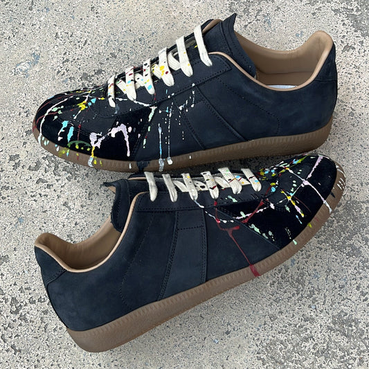 Maison Margiela GAT Paint Splatter Black - EU41.5 / US8.5 / UK7.5