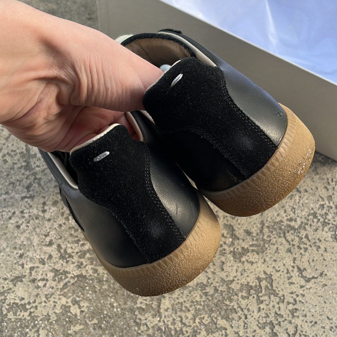Maison Margiela GAT Black Gum - EU44.5 / US10.5 / UK9.5