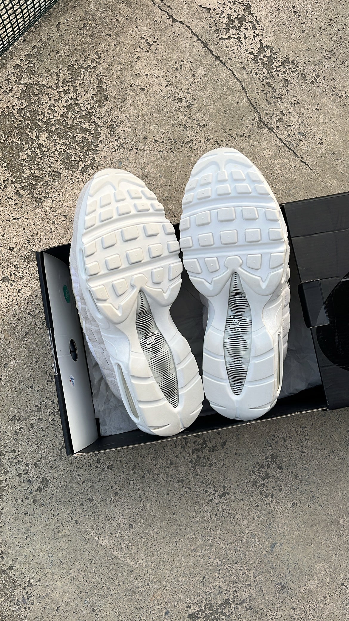 Air Max 95 CDG White - EU43 / US9.5 / UK8.5