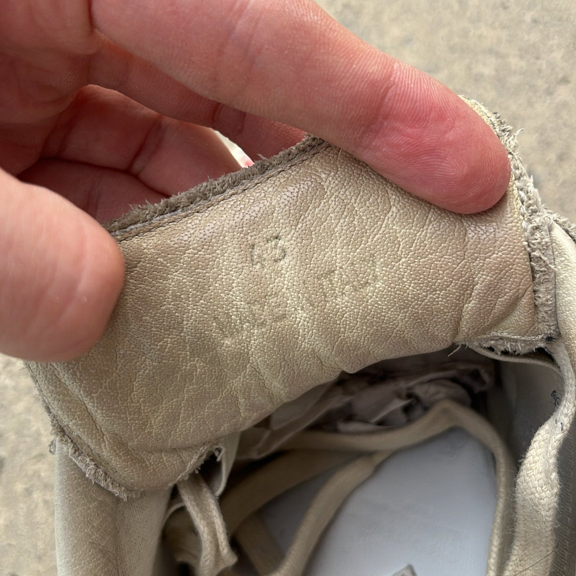 Maison Margiela GAT Paint Splatter Grey - EU43 / US9.5 / UK8.5