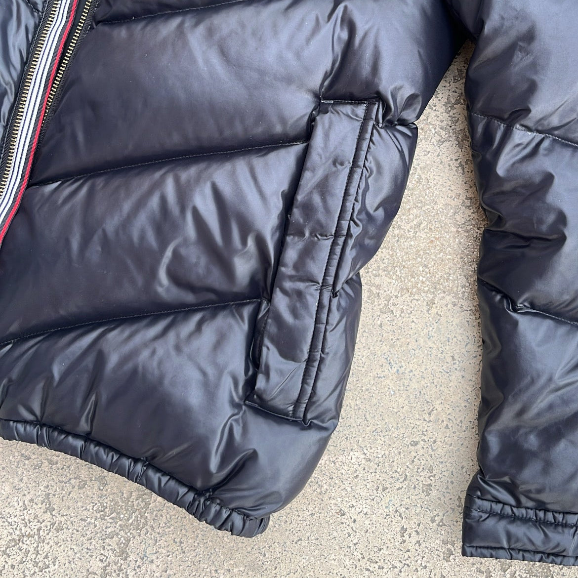 Burberry Black Label Glossy Black Jacket - L - 10th Years Anniversary