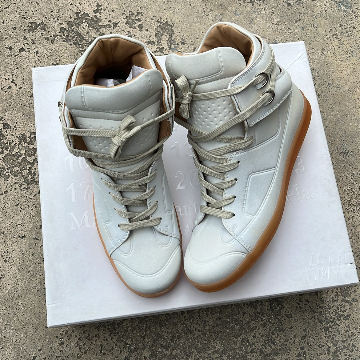 Maison Margiela x H&M High-Top White - EU40 / US7 / UK6