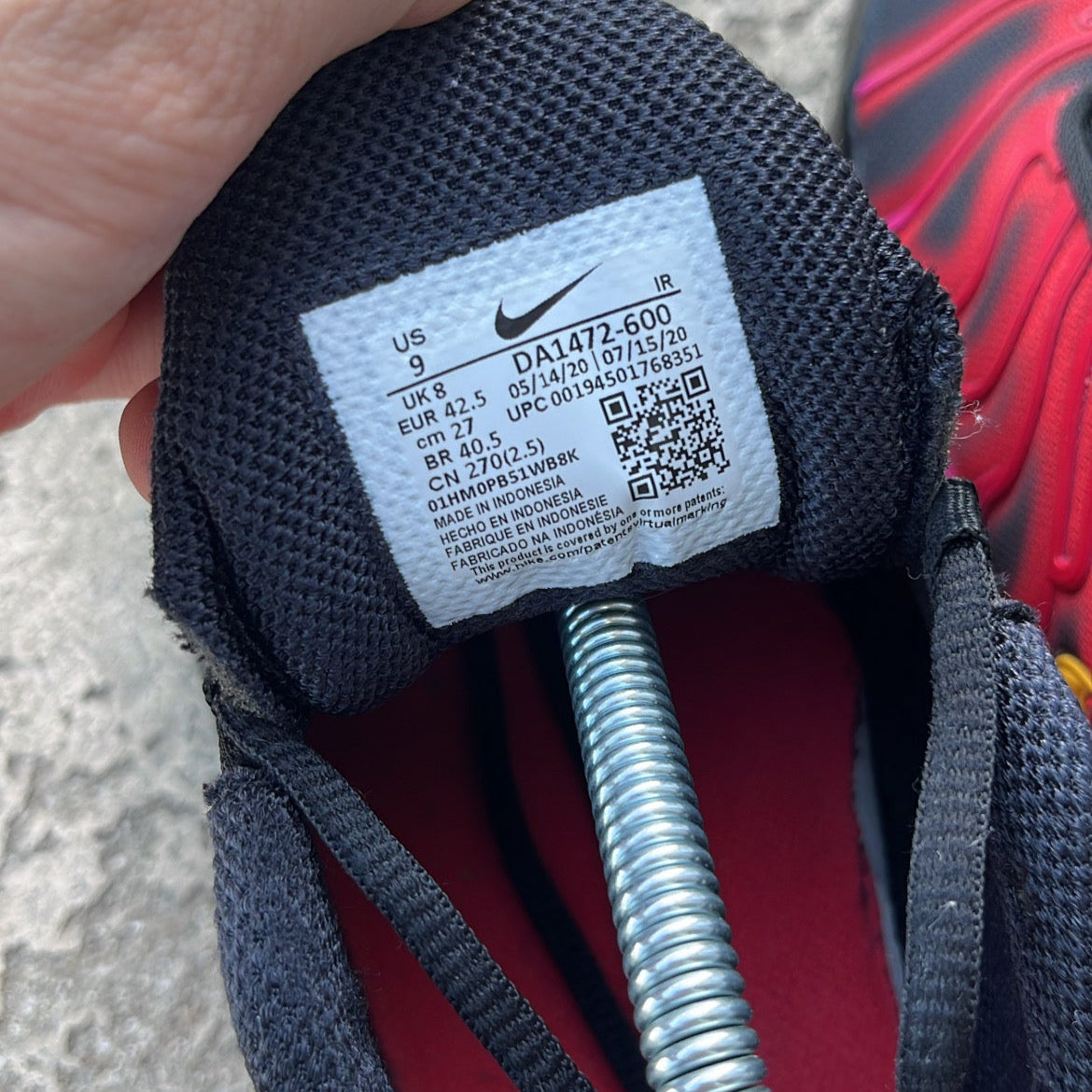 Tn Supreme Red - EU42.5 / US9 / UK8