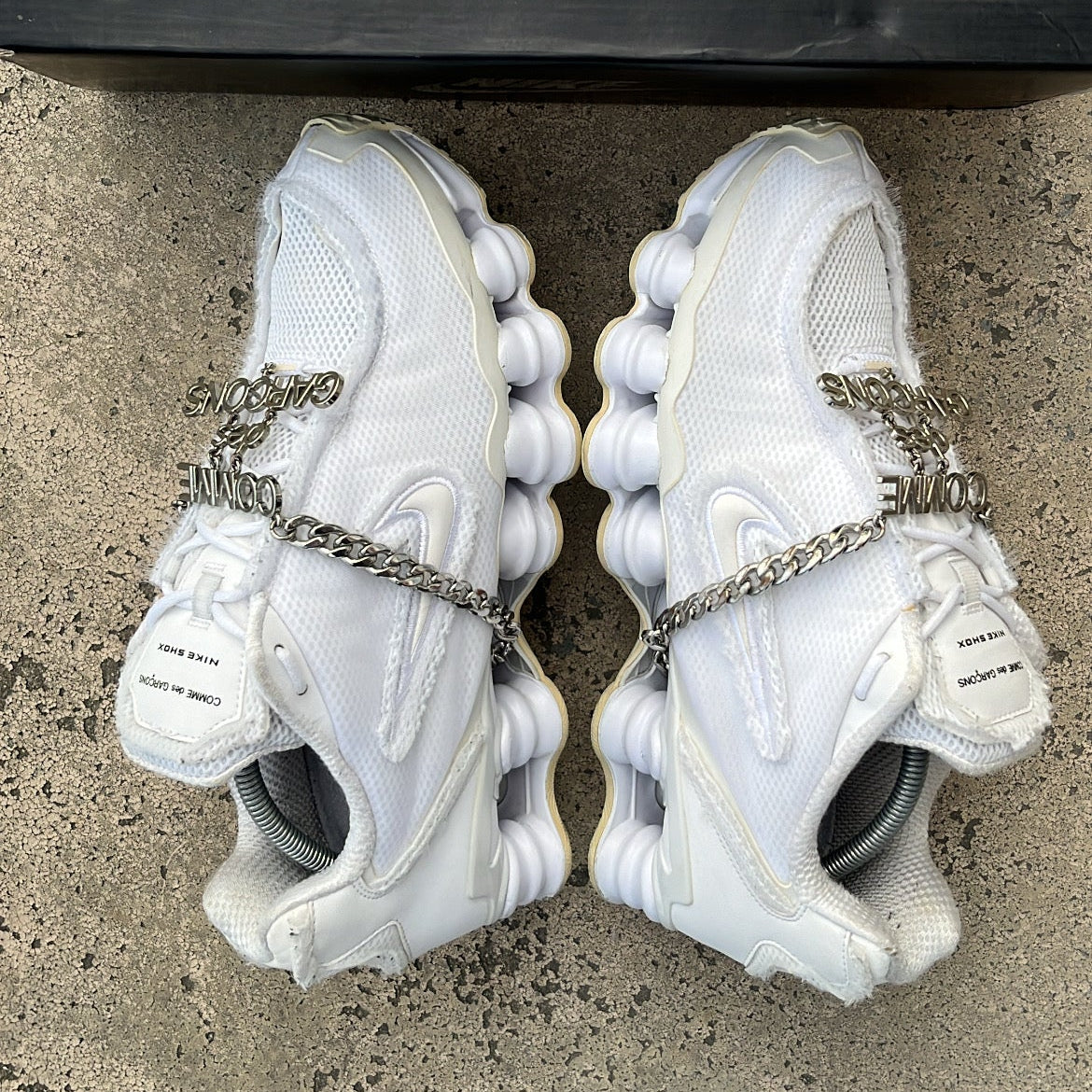 Shox CDG White - EU44.5 / US10.5 / UK9.5