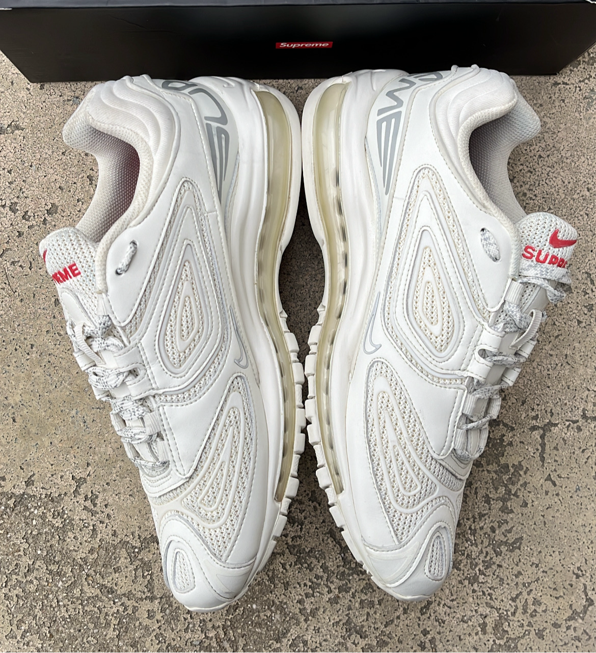 Air Max 98TL Supreme White - EU43 / US9.5 / UK8.5