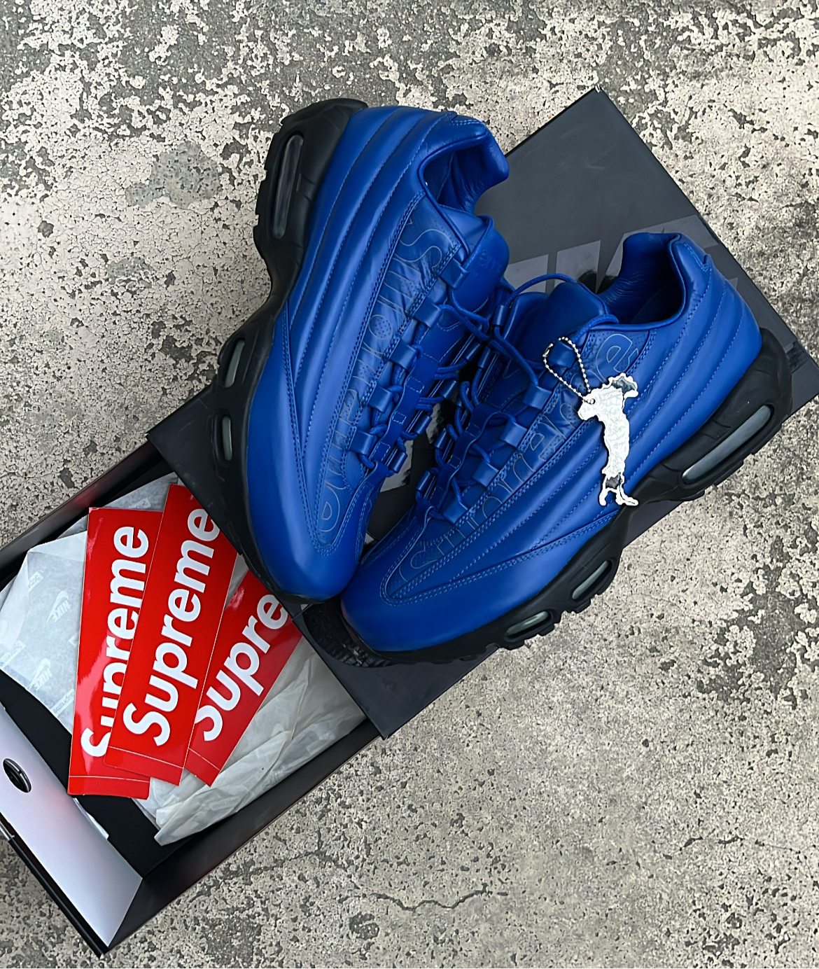 supreme air max blue