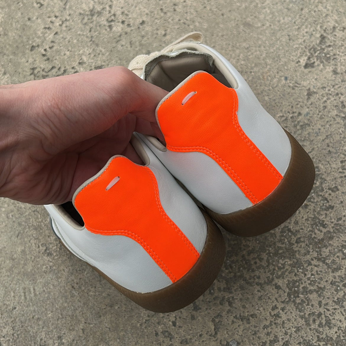 Maison Margiela GAT White Orange - EU42.5 / US9 / UK8