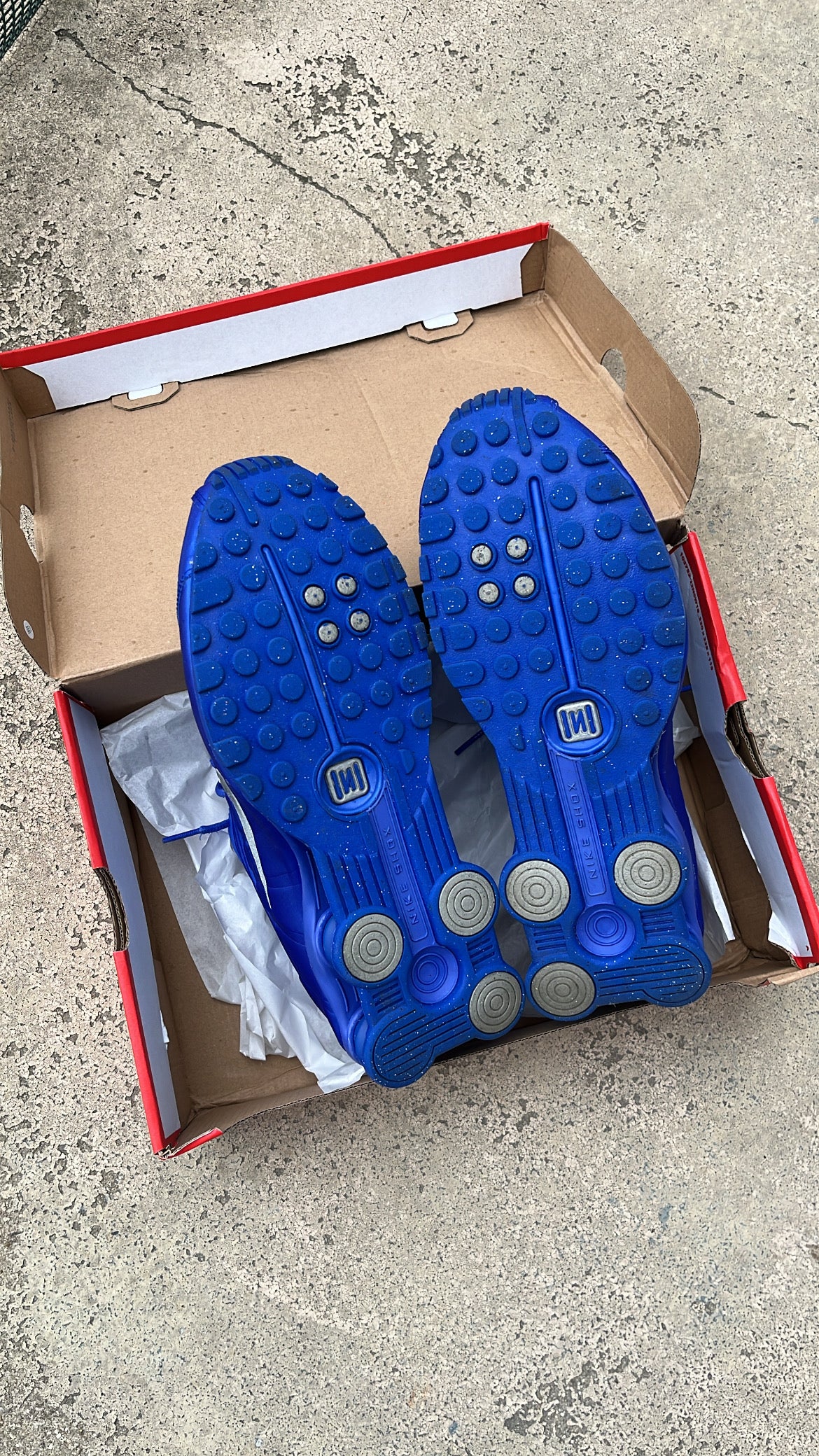 Shox R4 Racer Blue - EU44 / US10 / UK9