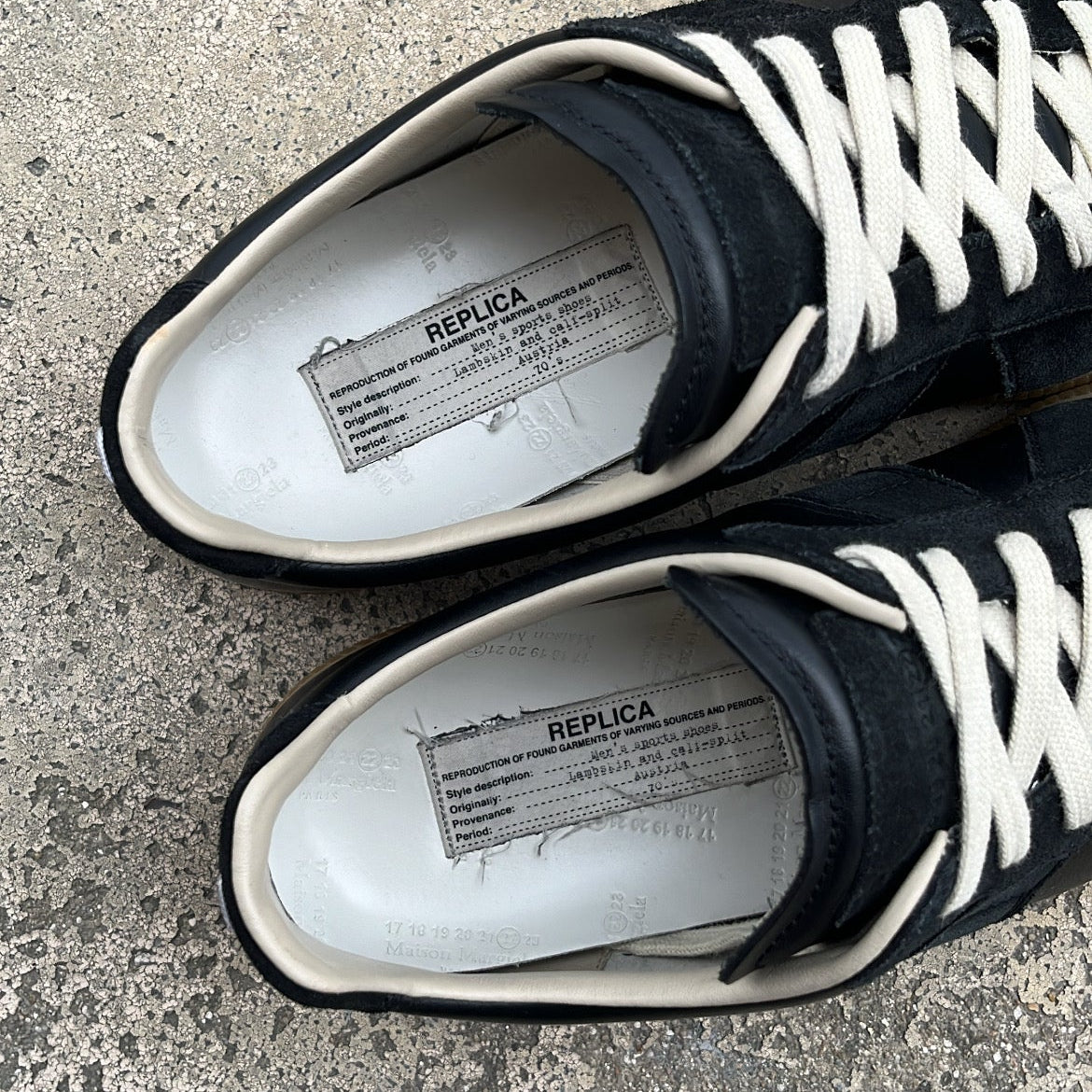 Maison Margiela GAT Black Gum - EU42.5 / US9 / UK8