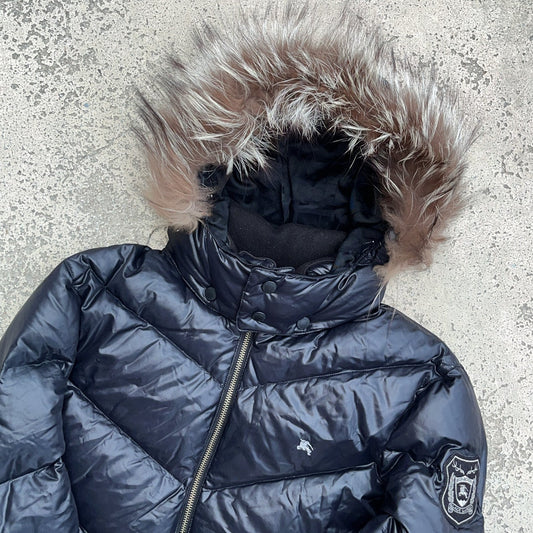 Burberry Black Label Glossy Black Jacket - M - 10th Years Anniversary