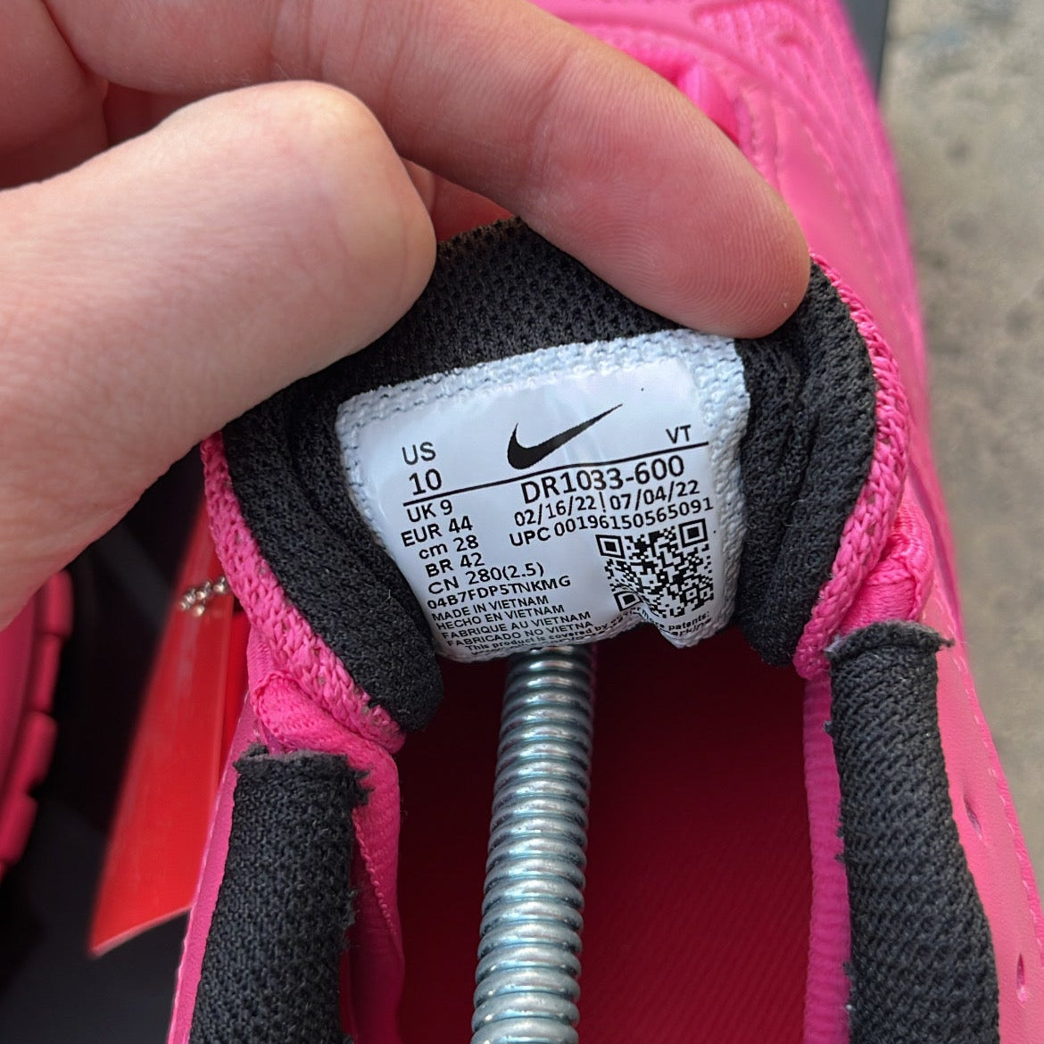 Air Max 98TL Supreme Pink - EU44 / US10 / UK9