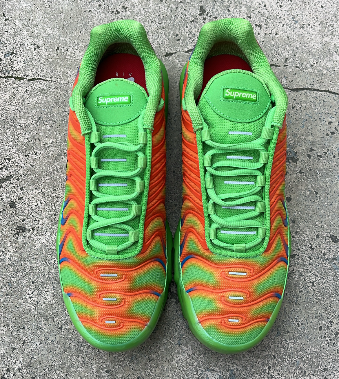 supreme green air max