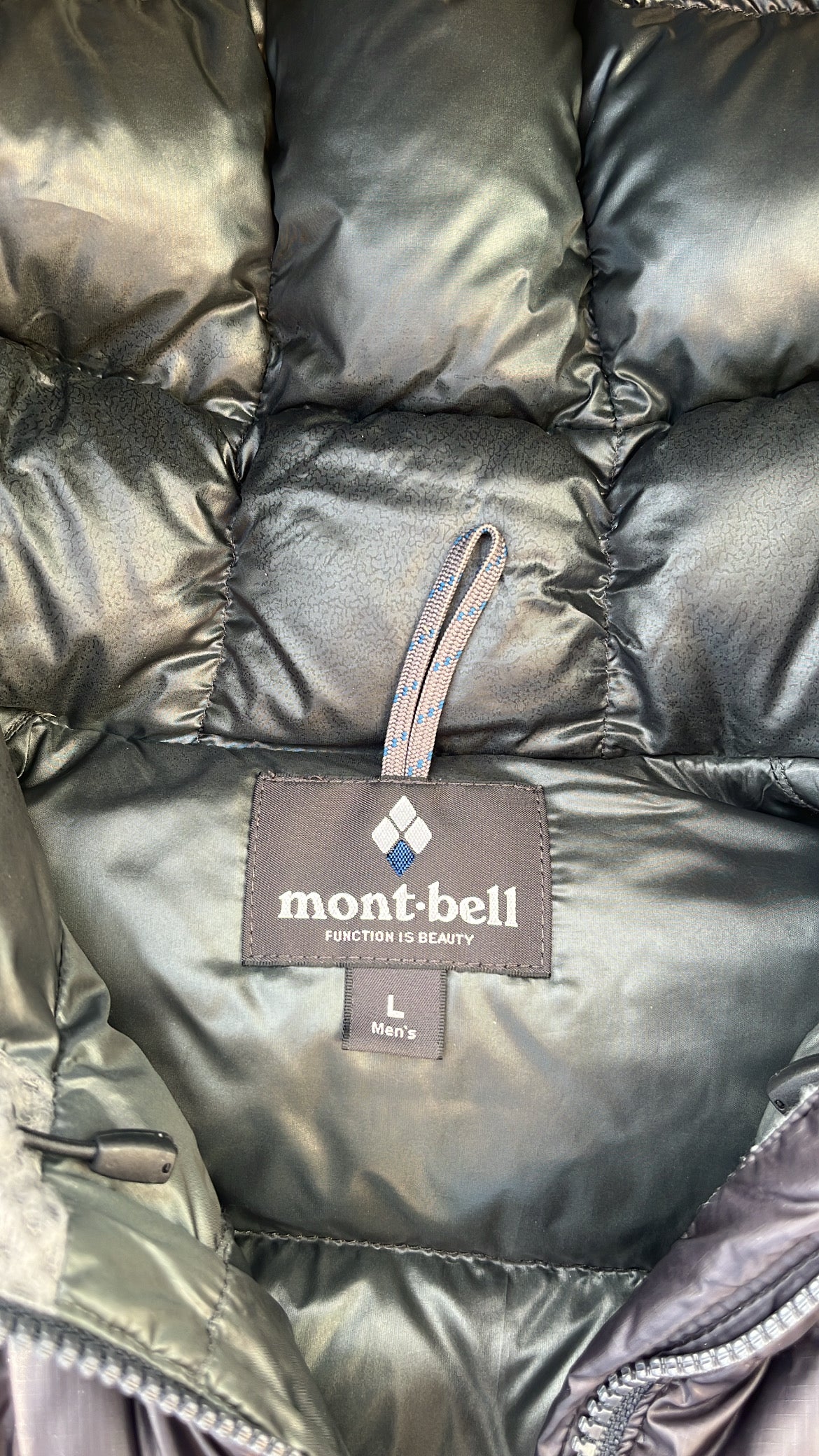 Montbell Alpine Light Down Puffer Black - L