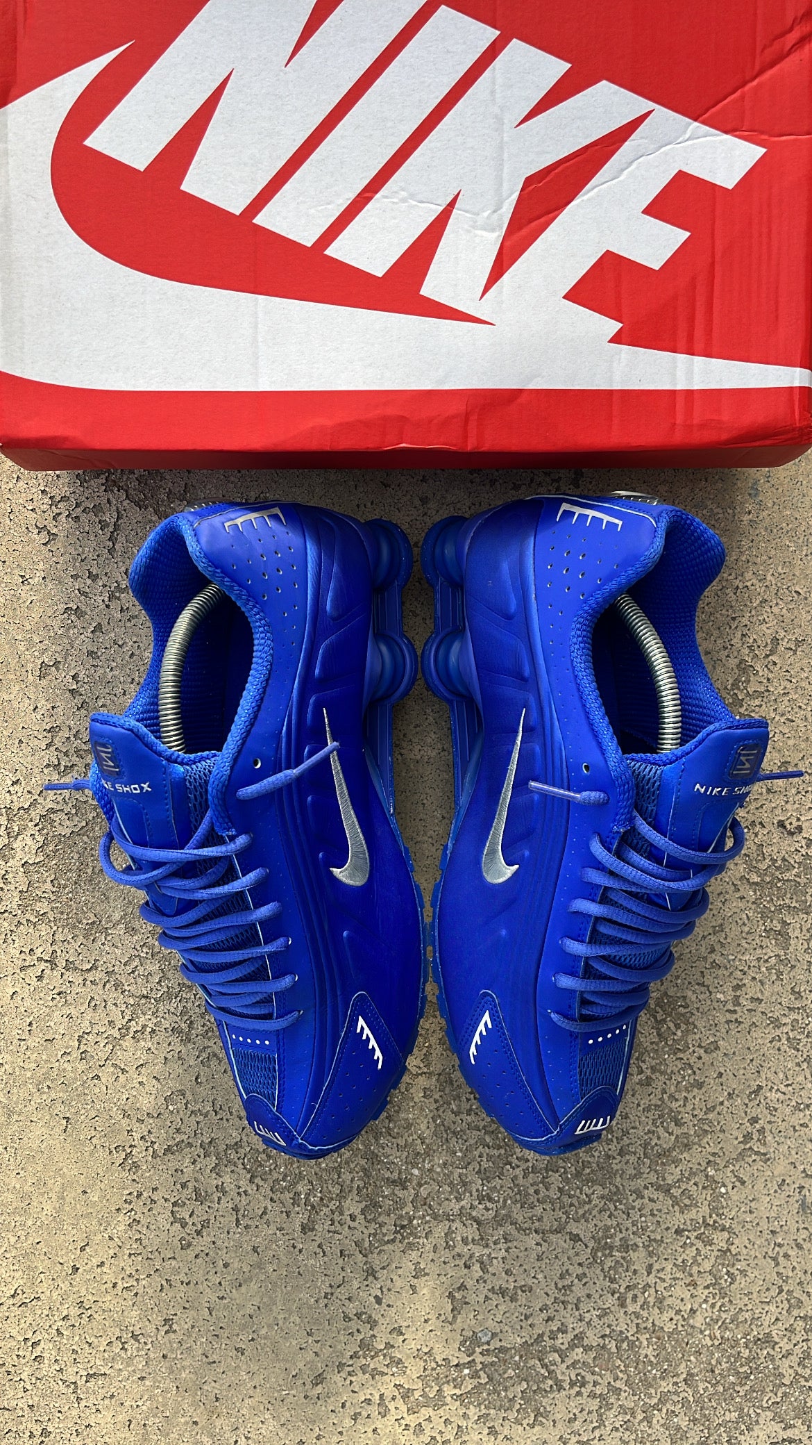 Shox R4 Racer Blue - EU44 / US10 / UK9