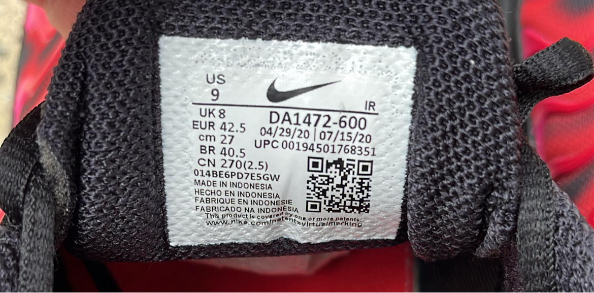 Tn Supreme Red (EU42.5 / US9 / UK8)