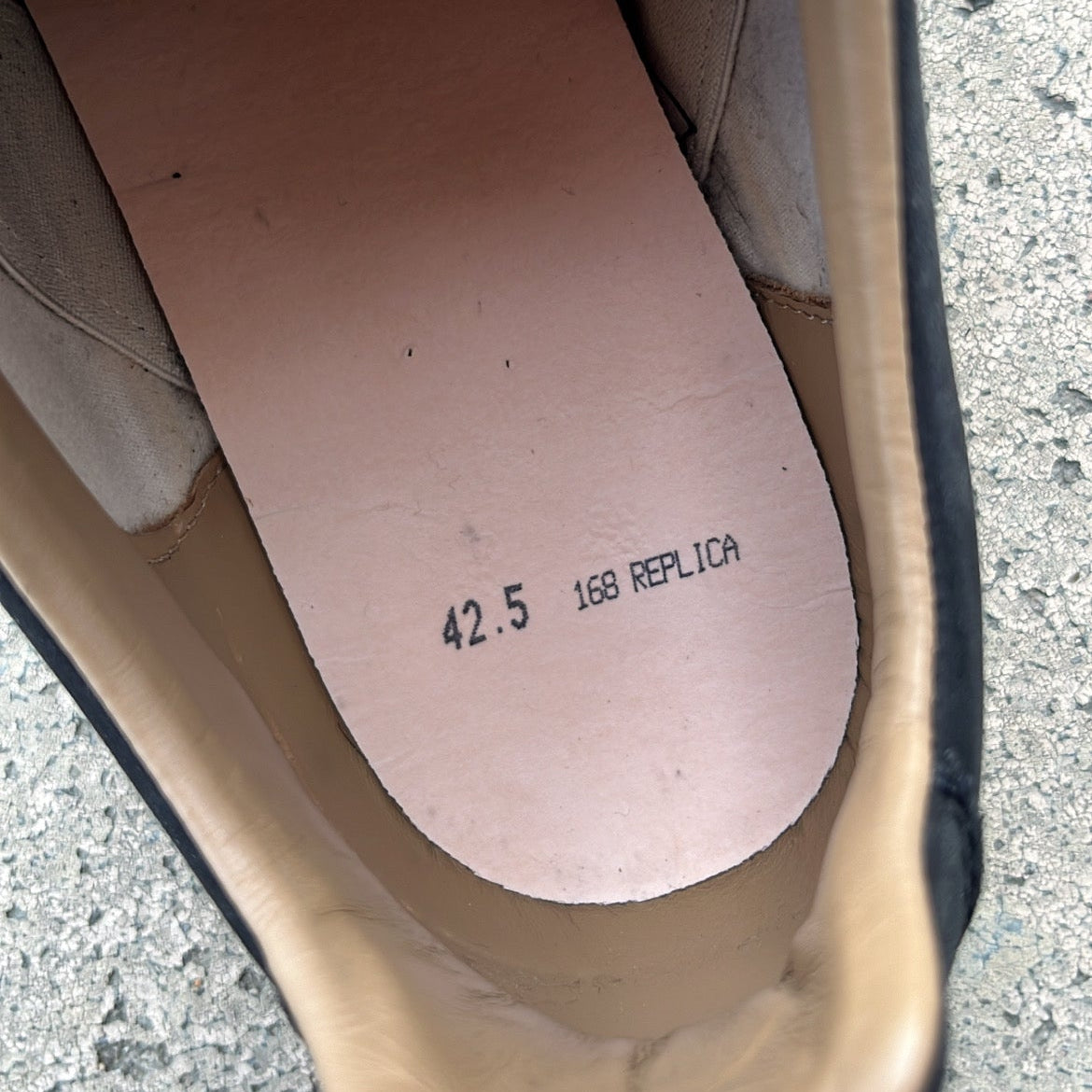 Maison Margiela GAT Paint Splatter Black - EU42.5 / US9 / UK8