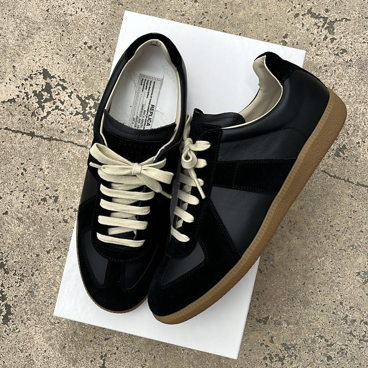 Maison Margiela GAT Black Gum - EU42 / US8.5 / UK7.5