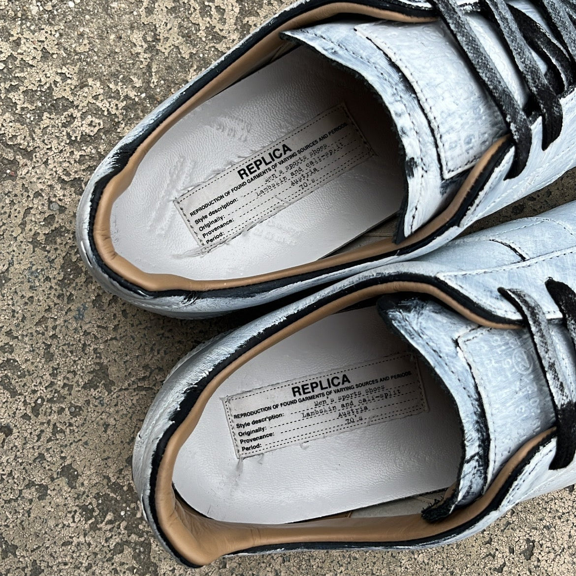 Maison Margiela GAT Bianchetto White - EU45.5 / US11.5 / UK10.5