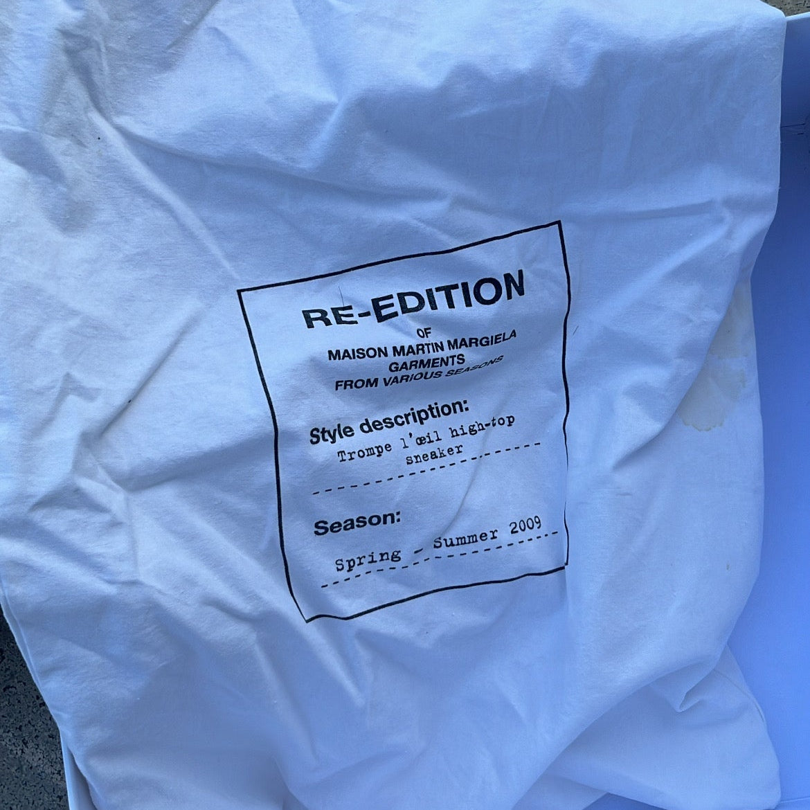 Maison Margiela x H&M High-Top White - EU41 / US8 / UK7