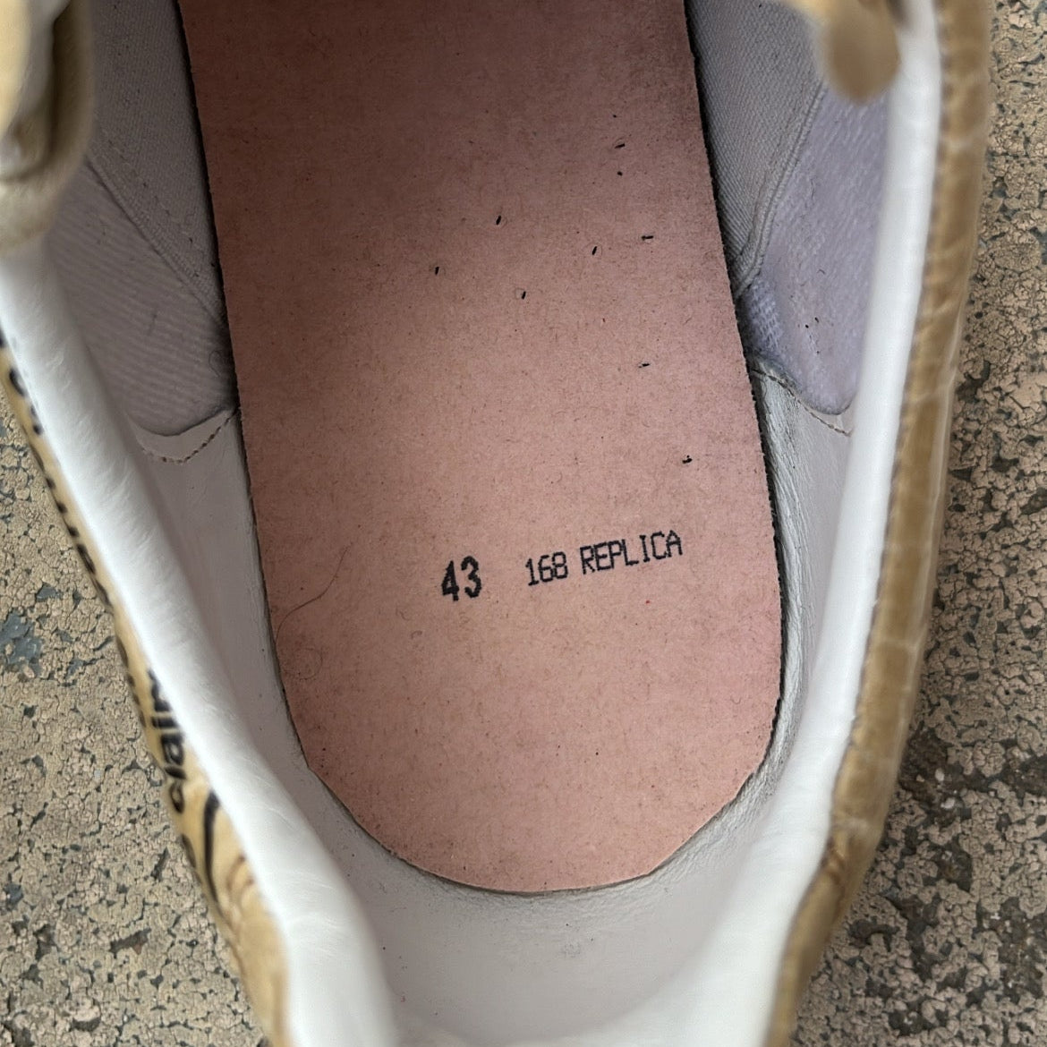 Maison Margiela GAT Newspaper - EU43 / US9.5 / UK8.5