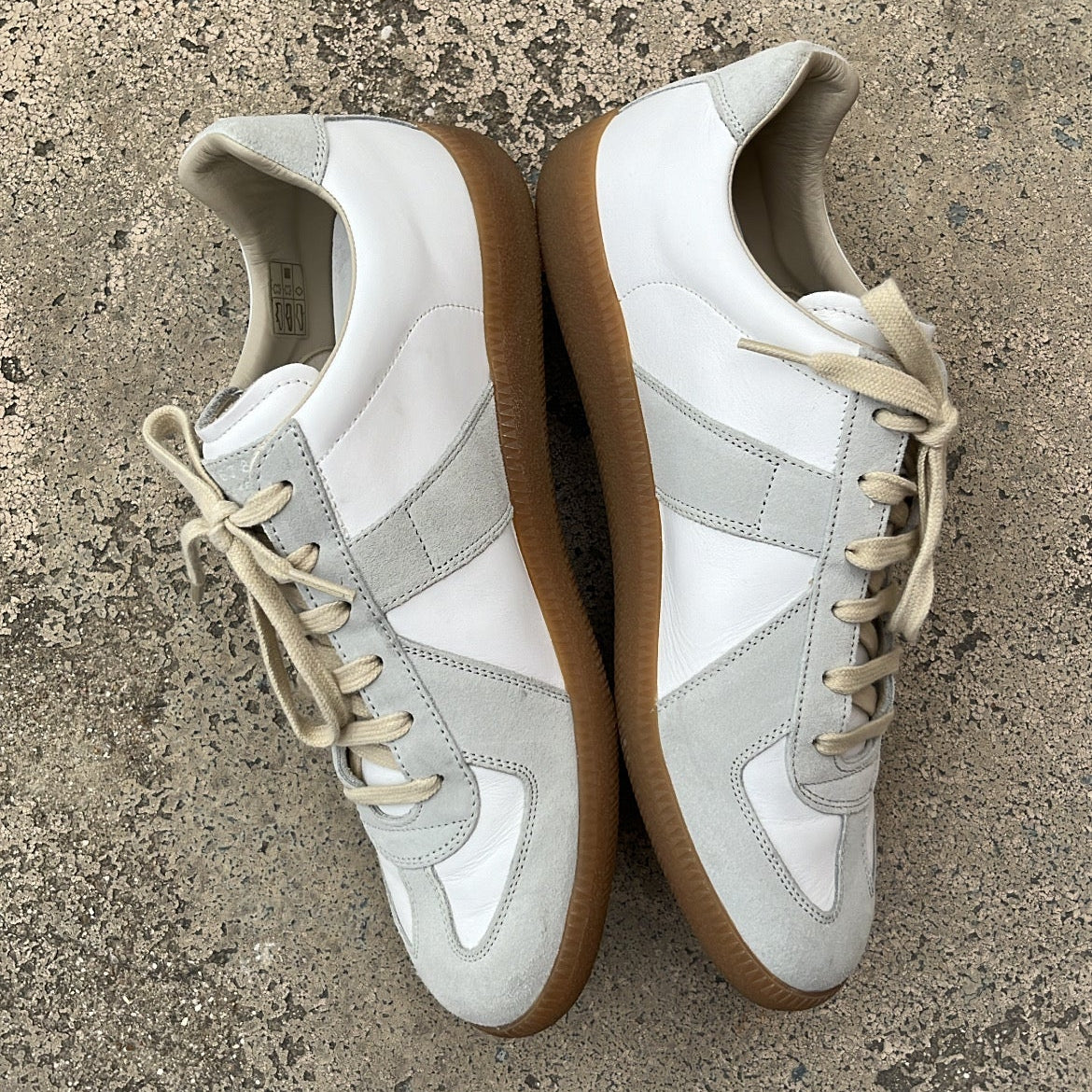 Maison Margiela GAT White Grey - EU42 / US8.5 / UK7.5