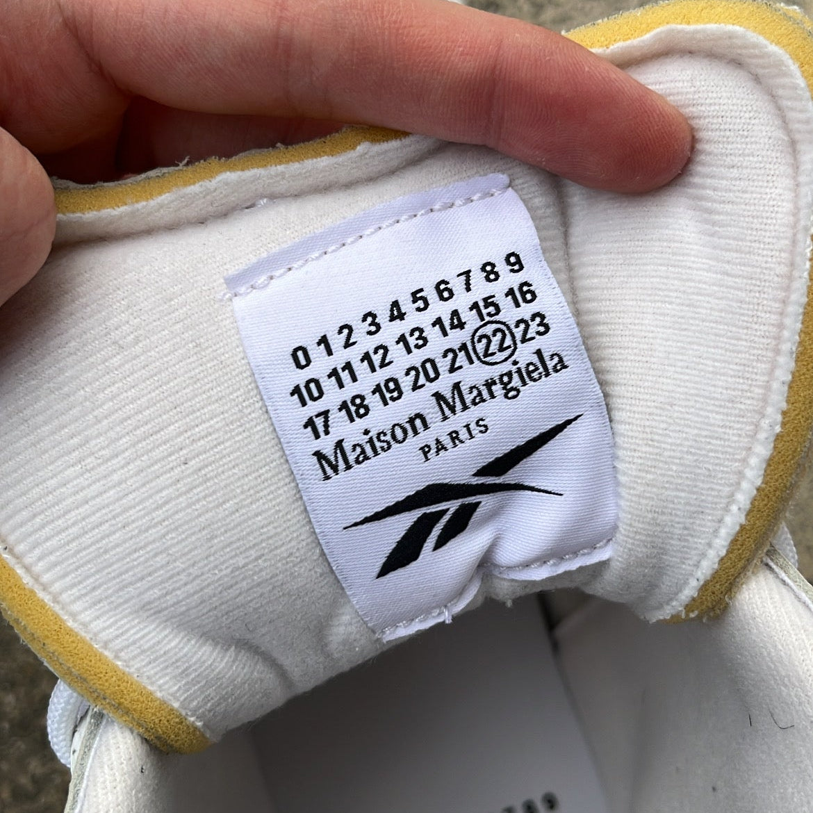 Reebok Maison Margiela White - EU44.5 / US10.5 / UK9.5