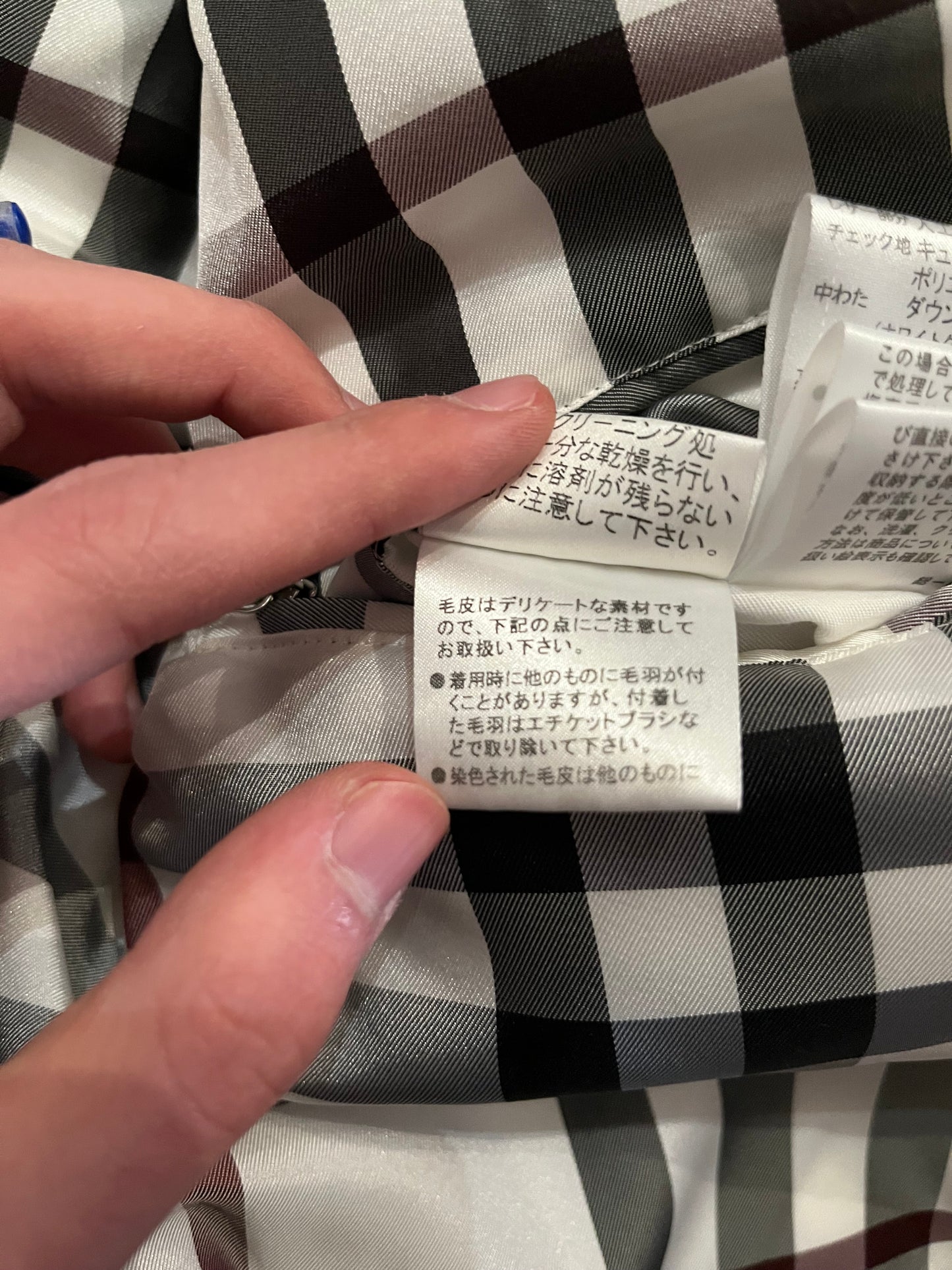 Burberry Black Label Glossy Pink Jacket - M - Real Silver Fox Fur