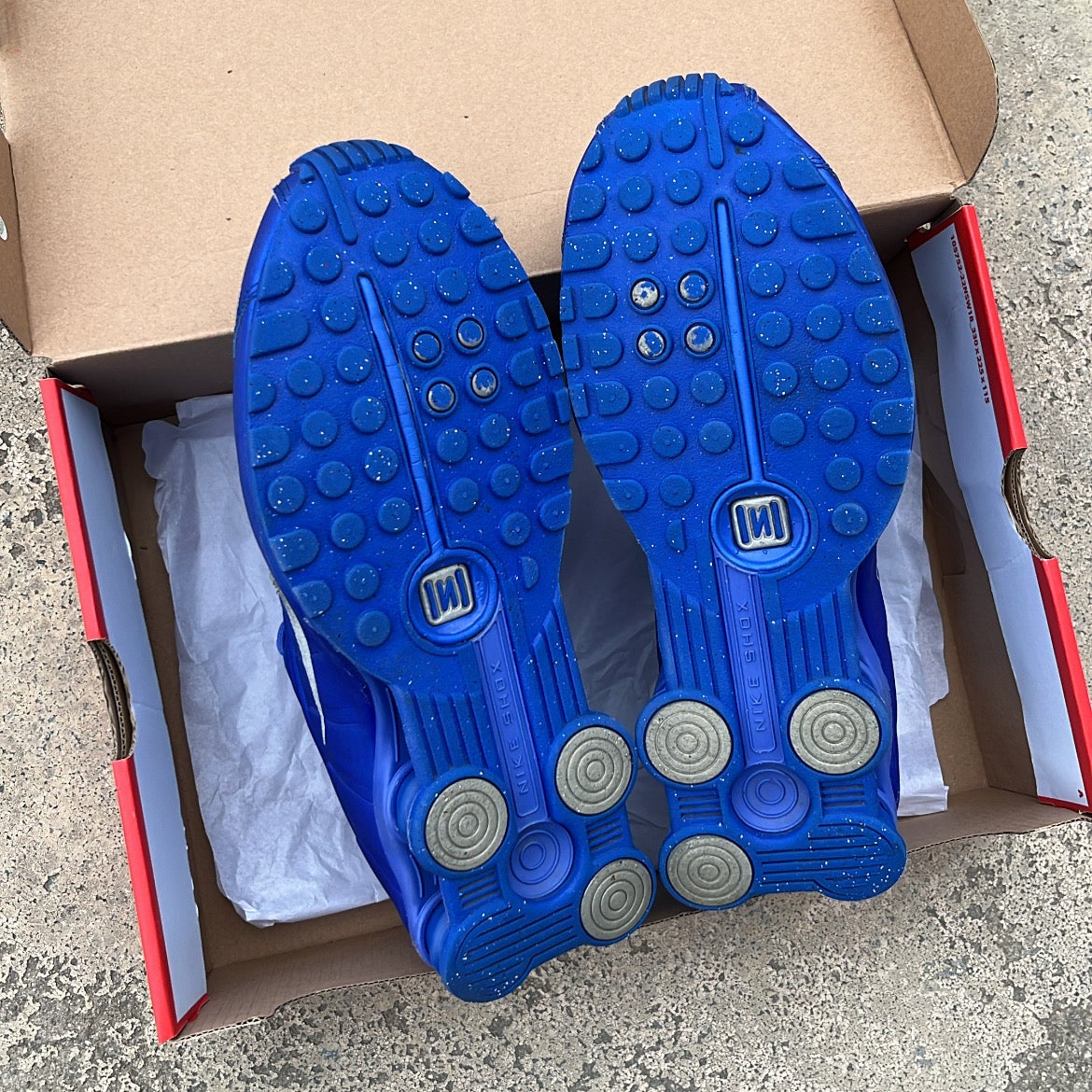 Shox R4 Racer Blue - EU42.5 / US9 / UK8