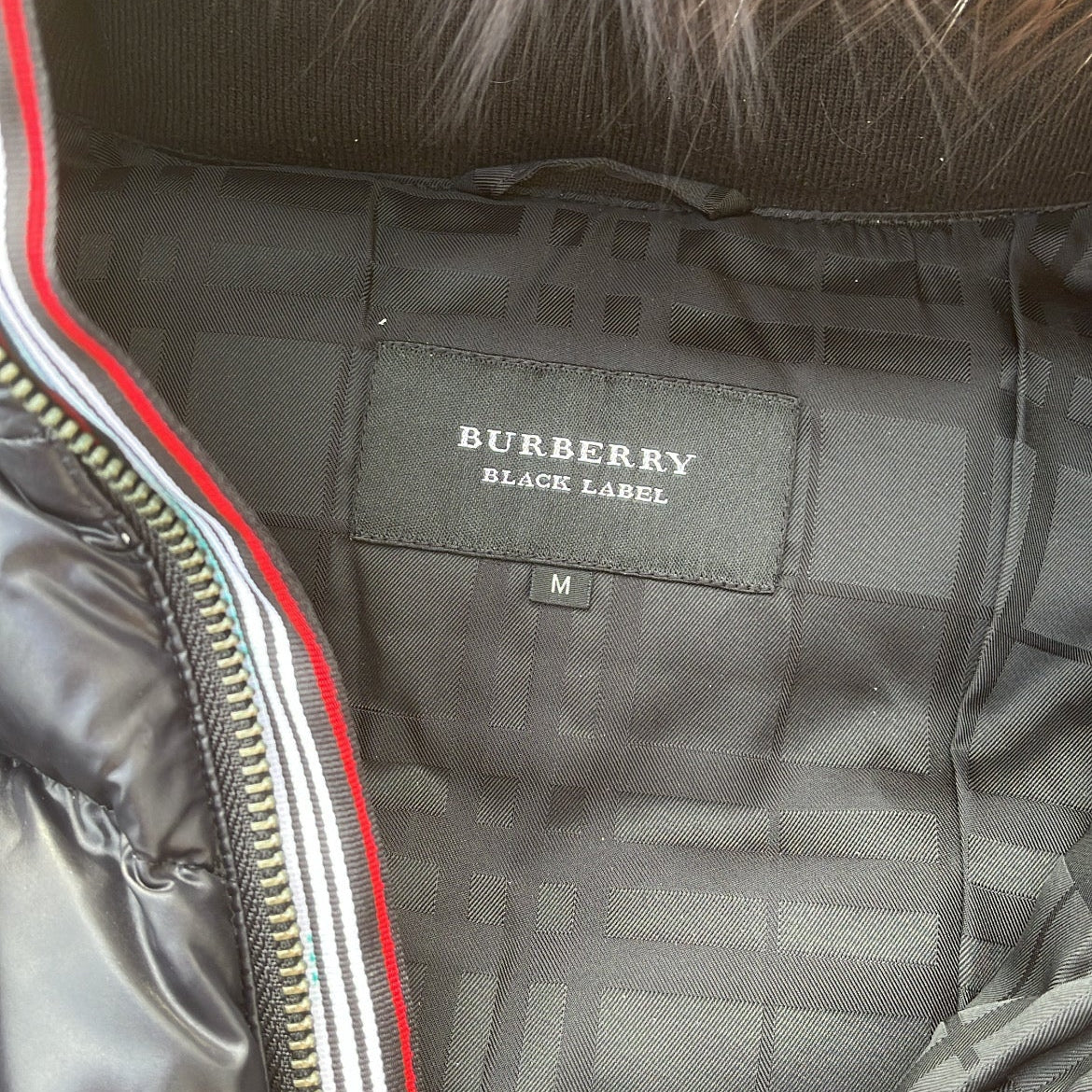 Burberry Black Label Glossy Black Jacket - M - 10th Years Anniversary