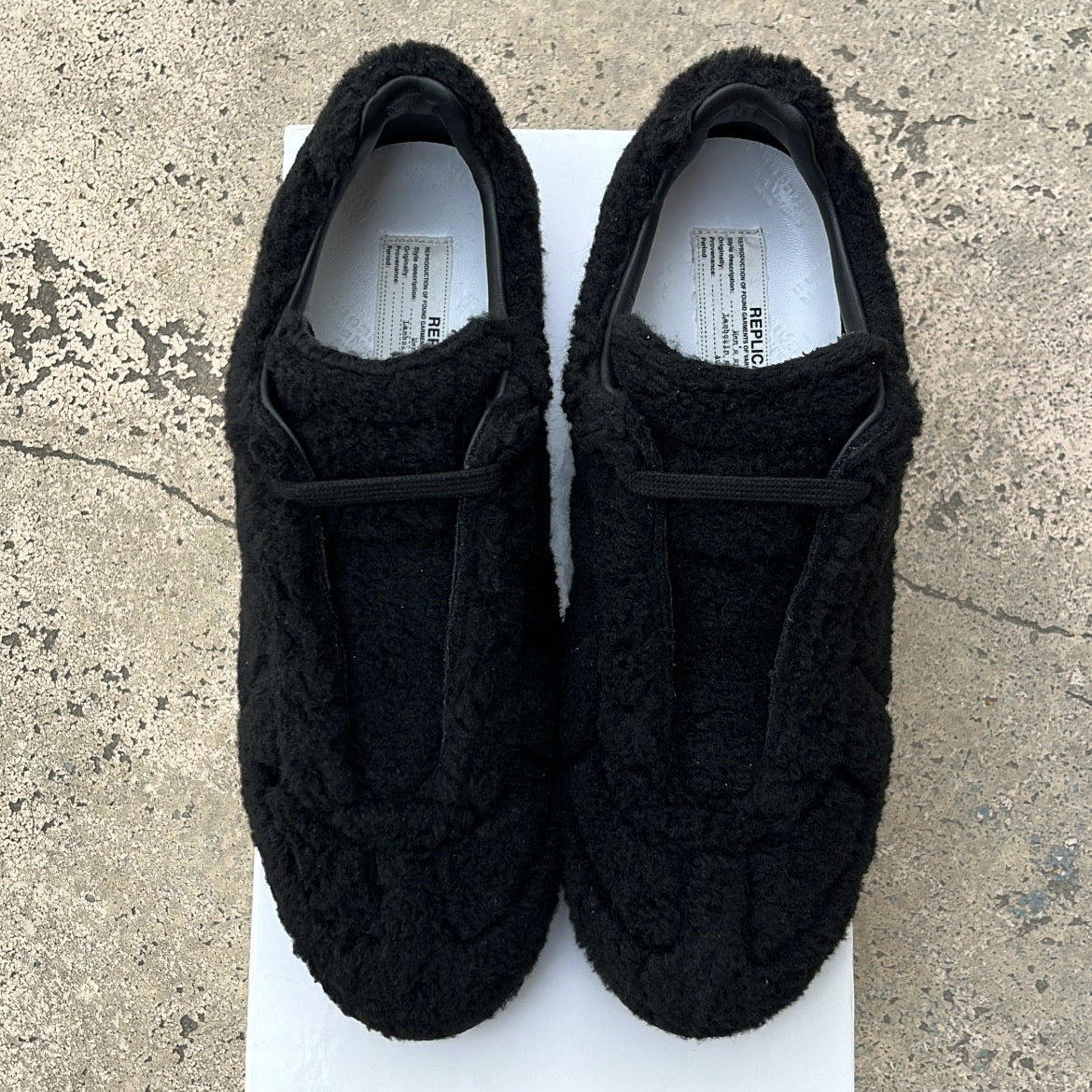 Maison Margiela GAT Shearling Black - EU43 / US9.5 / UK8.5