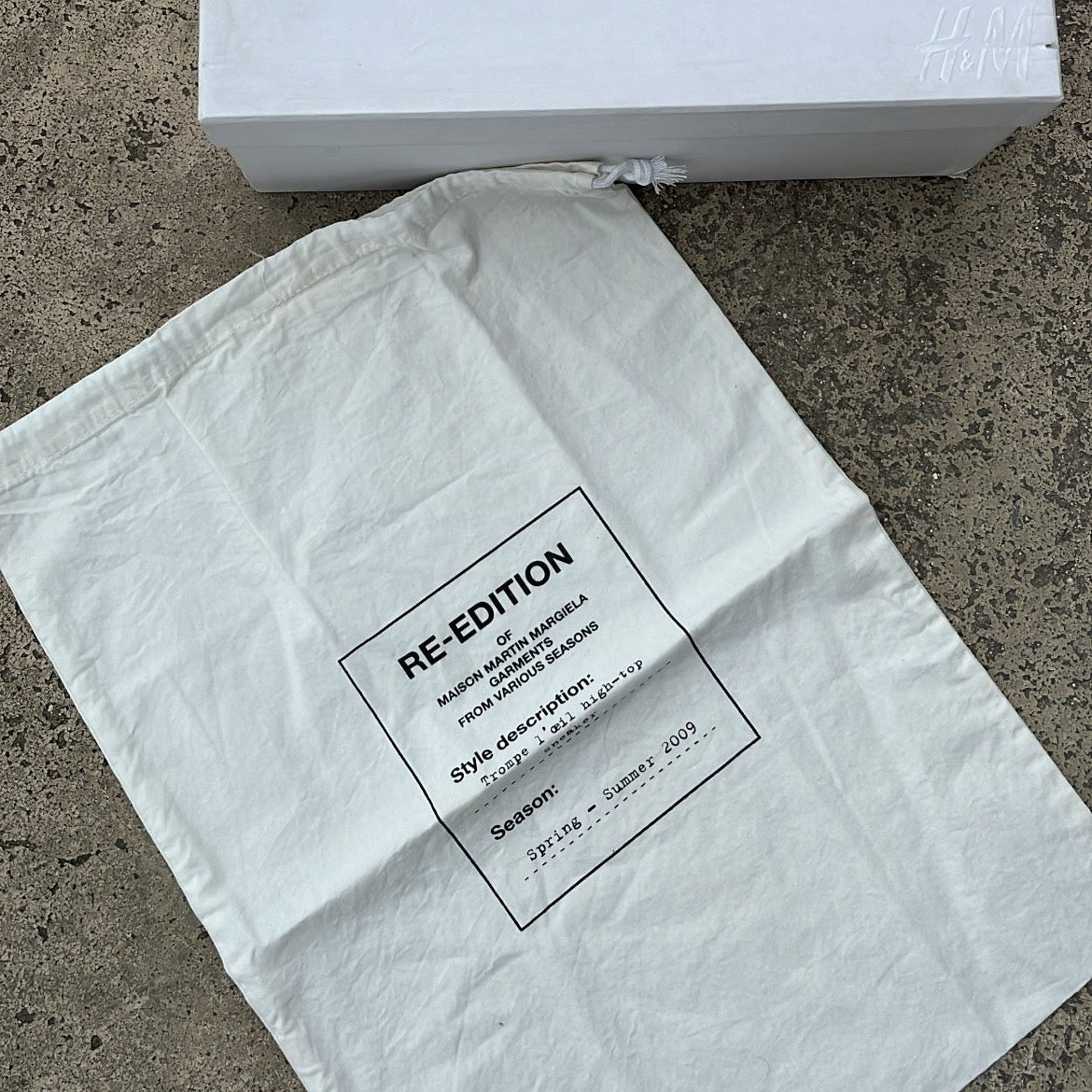 Maison Margiela x H&M High-Top White - EU40 / US7 / UK6