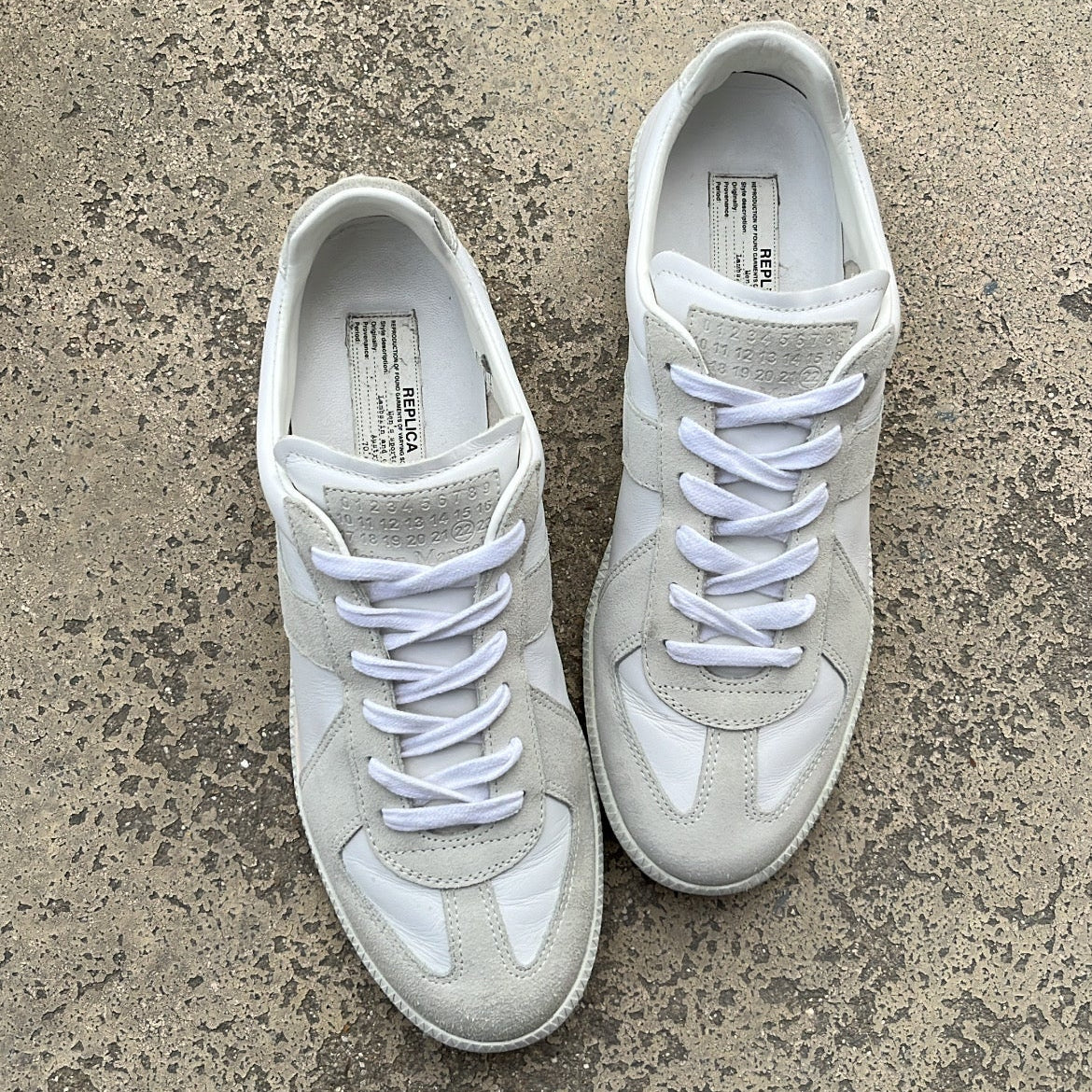 Maison Margiela GAT White - EU43 / US9.5 / UK8.5