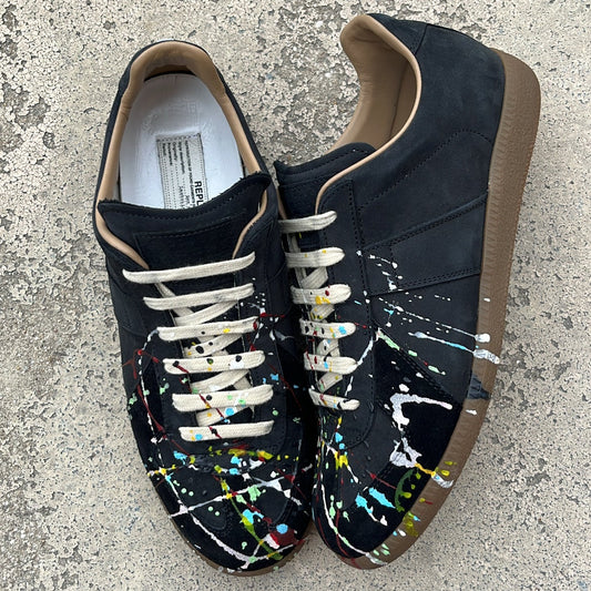 Maison Margiela GAT Paint Splatter Black - EU41.5 / US8.5 / UK7.5