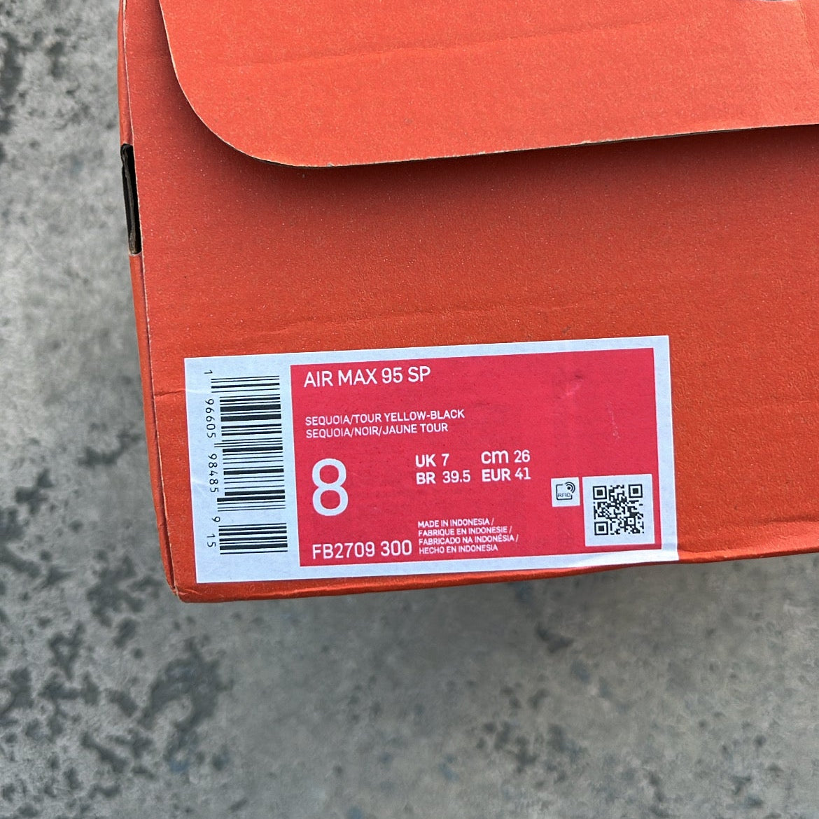 Air Max 95 Corteiz Gutta Green - EU41 / US8 / UK7