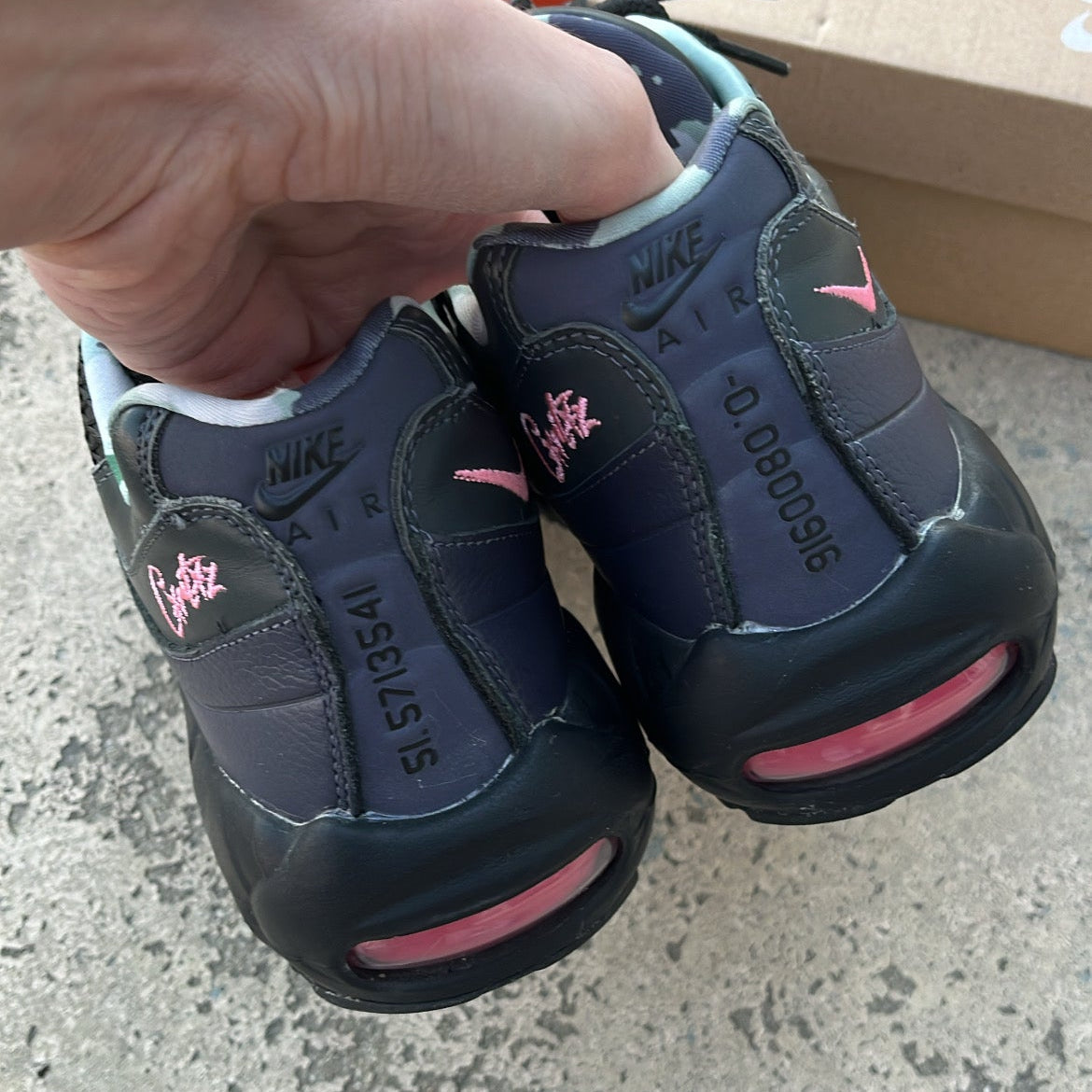 Air Max 95 Corteiz Pink Beam - EU45.5 / US11.5 / UK10.5