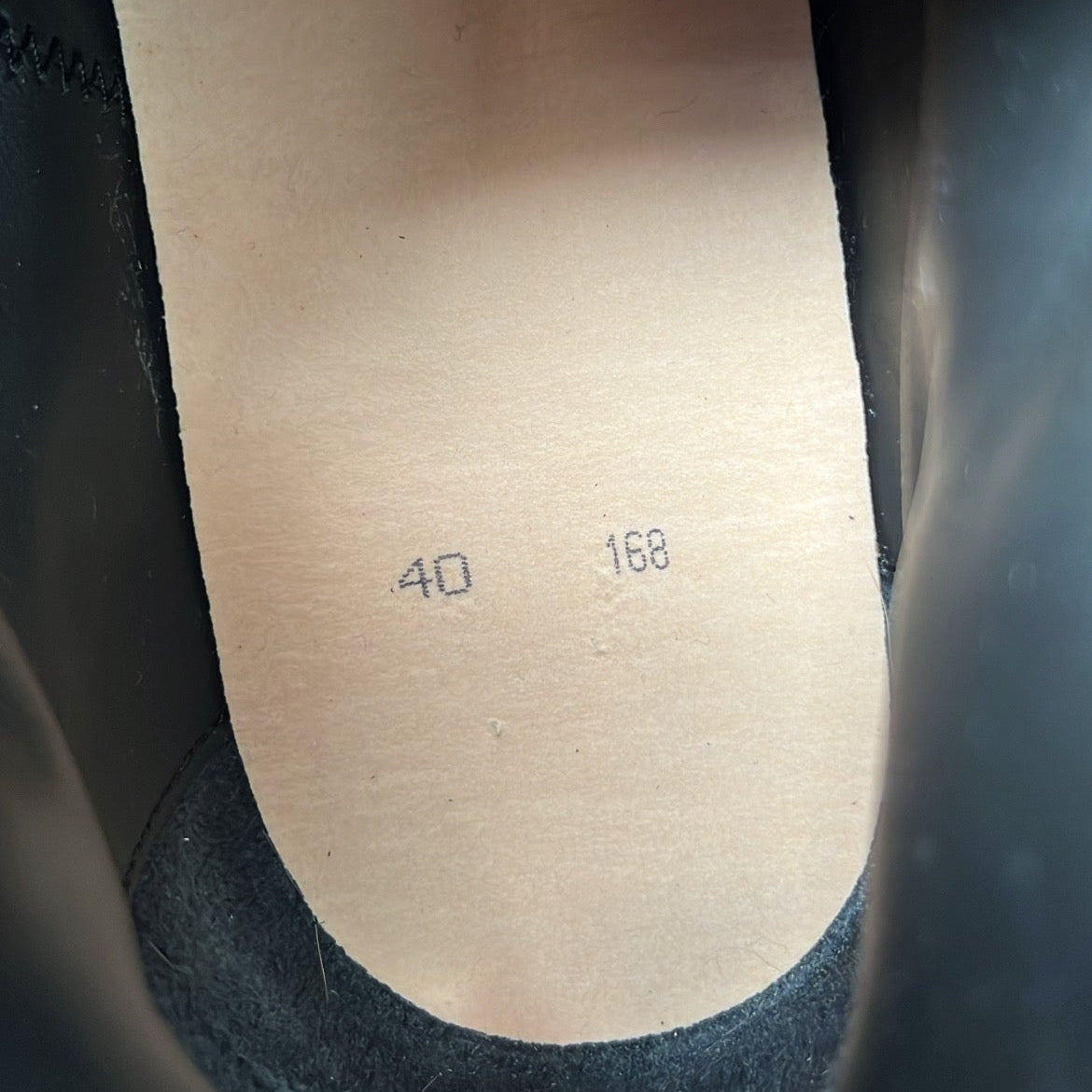 Maison Margiela Blistered Black Leather - EU40 / US7 / UK6