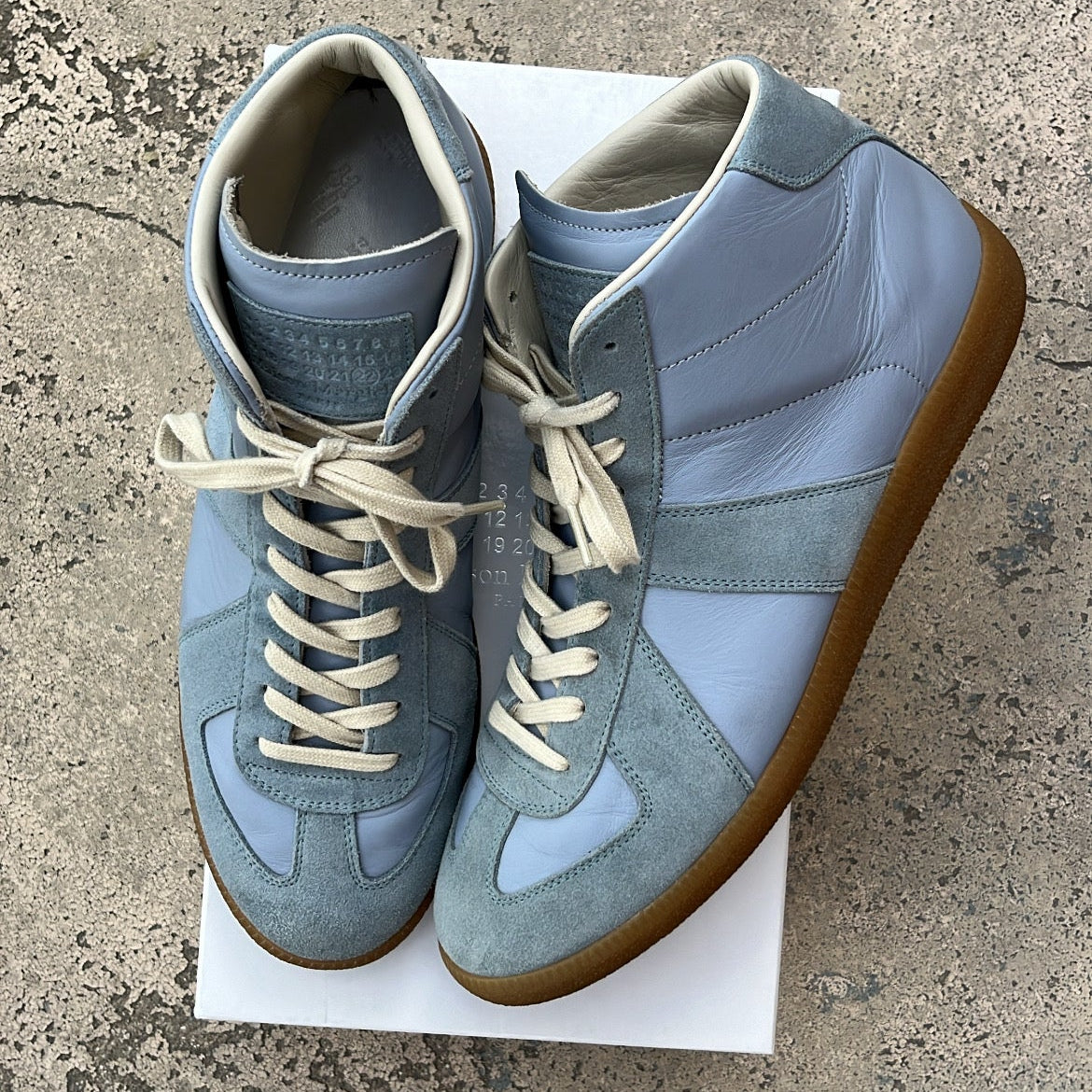 Maison Margiela GAT High-Top Blue - EU44 / US10 / UK9