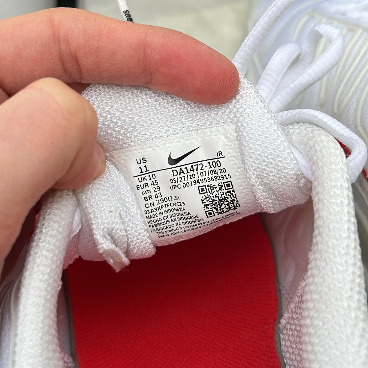 Tn Supreme White - EU45 / US11 / UK10