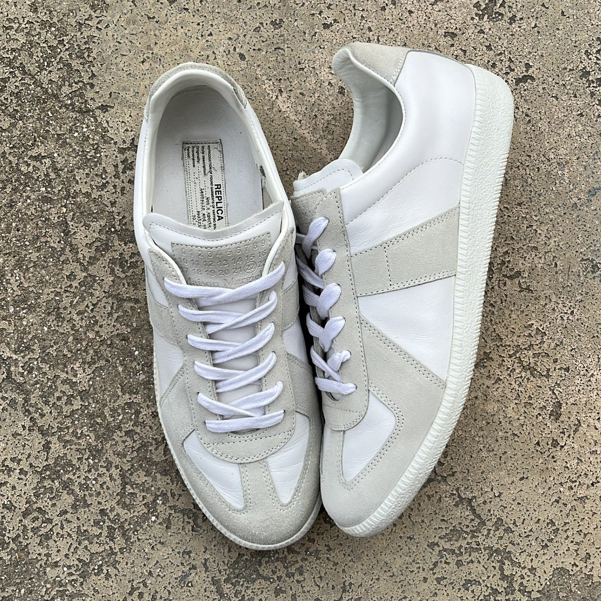 Maison Margiela GAT White - EU43 / US9.5 / UK8.5