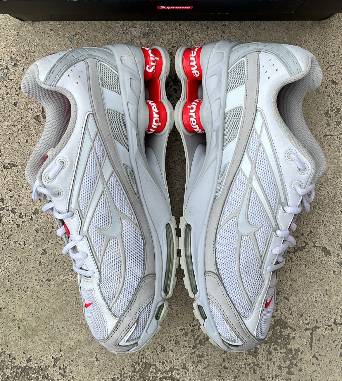 Shox Supreme White - EU44 / US10 / UK9