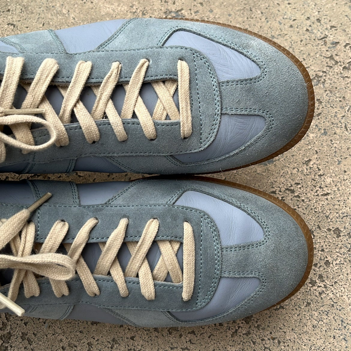 Maison Margiela GAT High-Top Blue - EU44.5 / US10.5 / UK9.5