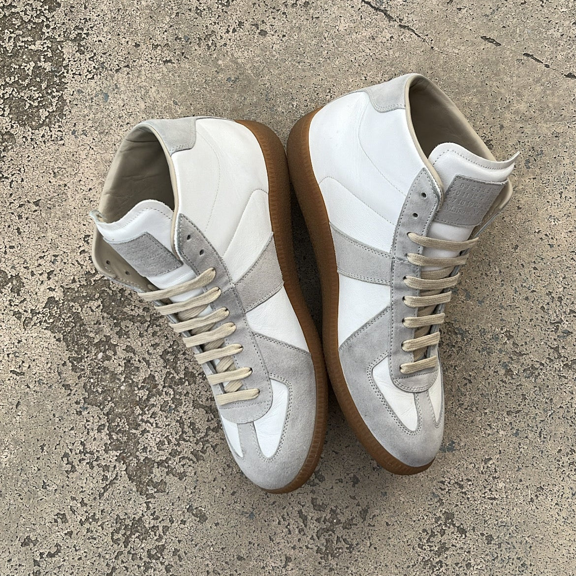 Maison Margiela GAT High-Top White - EU42 / US8.5 / UK7.5
